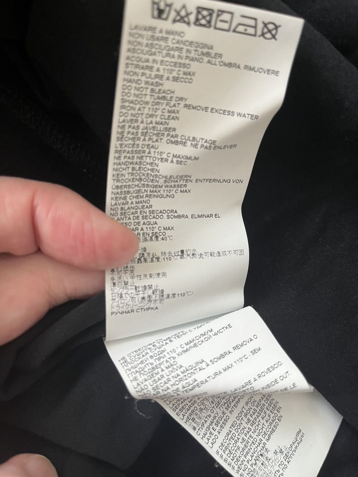 Maison Margiela Maison Margiela Limited Tabi Print TShirts Size US M / EU 48-50 / 2 - 9 Thumbnail