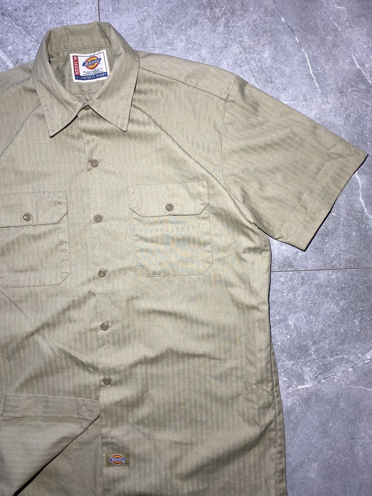 Dickies × Vintage Vintage Dickies Short Sleeve Work Shirt Size US M / EU 48-50 / 2 - 3 Thumbnail