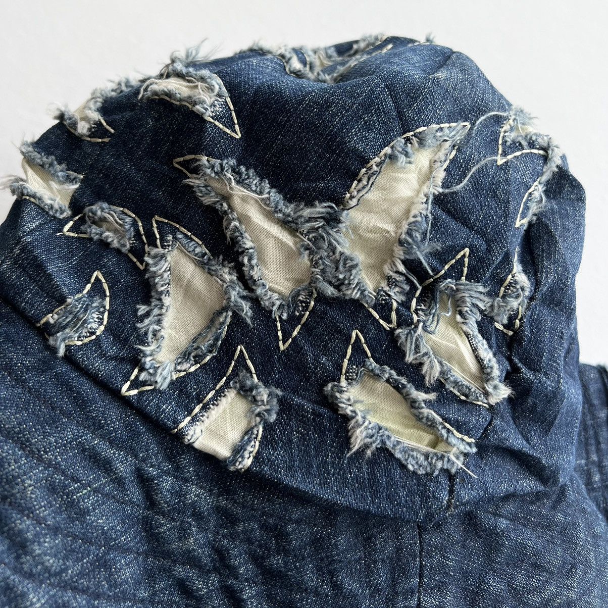 Hiroko Koshino Homme × Japanese Brand HIROKO KOSHINO PATCHWORK BUCKET HATS Size ONE SIZE - 8 Thumbnail