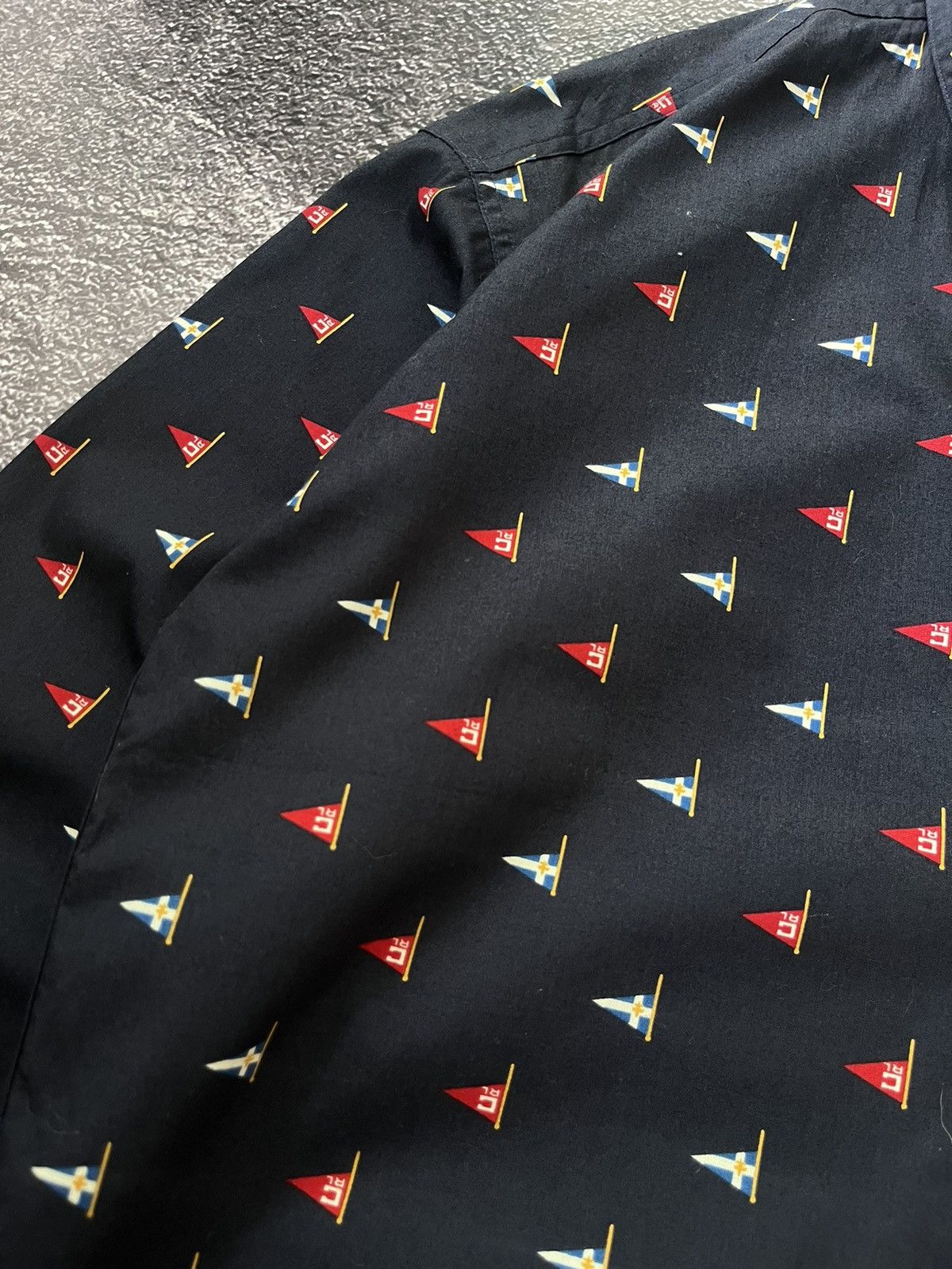 Chaps Ralph Lauren Polo Ralph Lauren Monogram Flag CRL vintage shirt button up Size US S / EU 44-46 / 1 - 3 Thumbnail