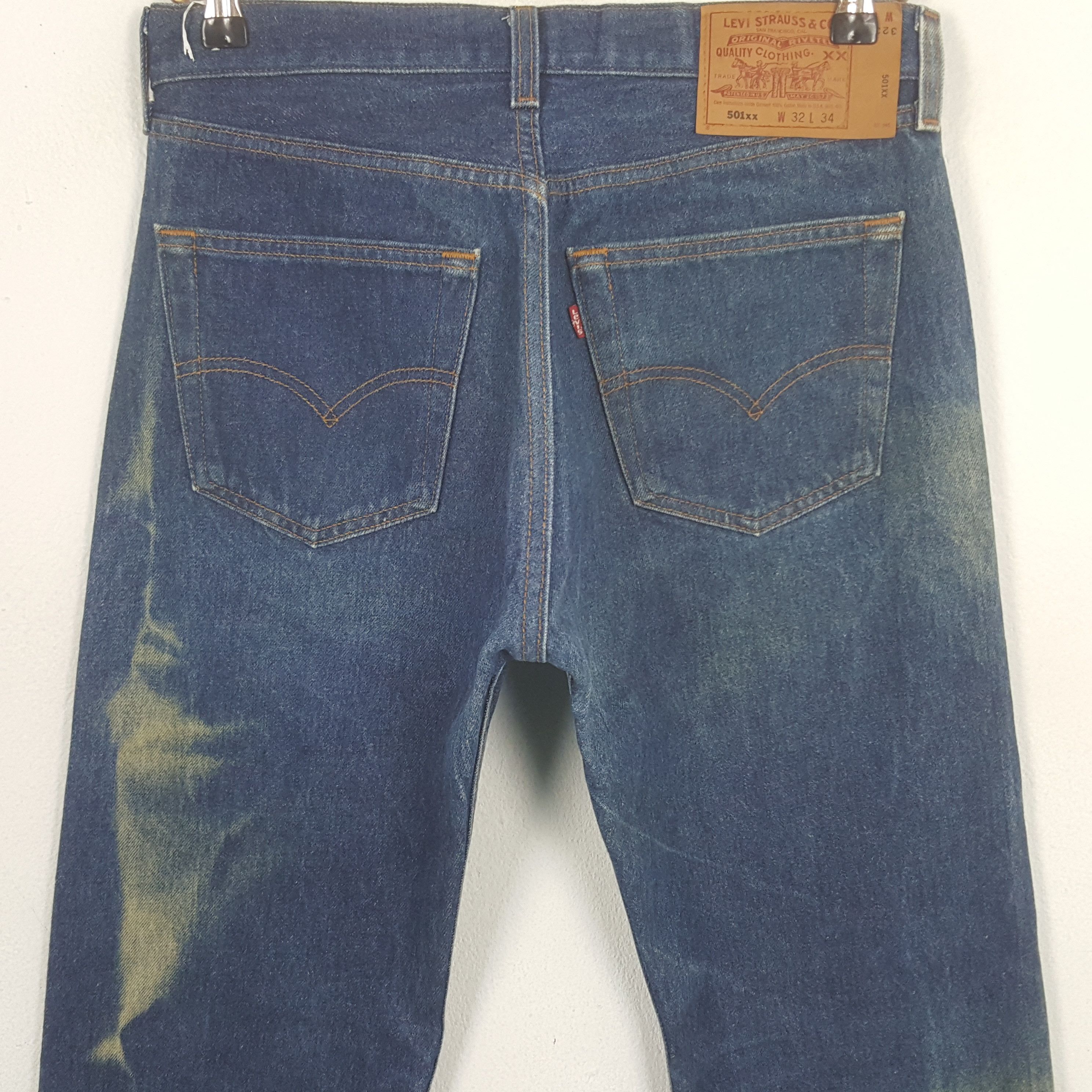 Vintage Levi's 501 Acid Wash Denim Jeans