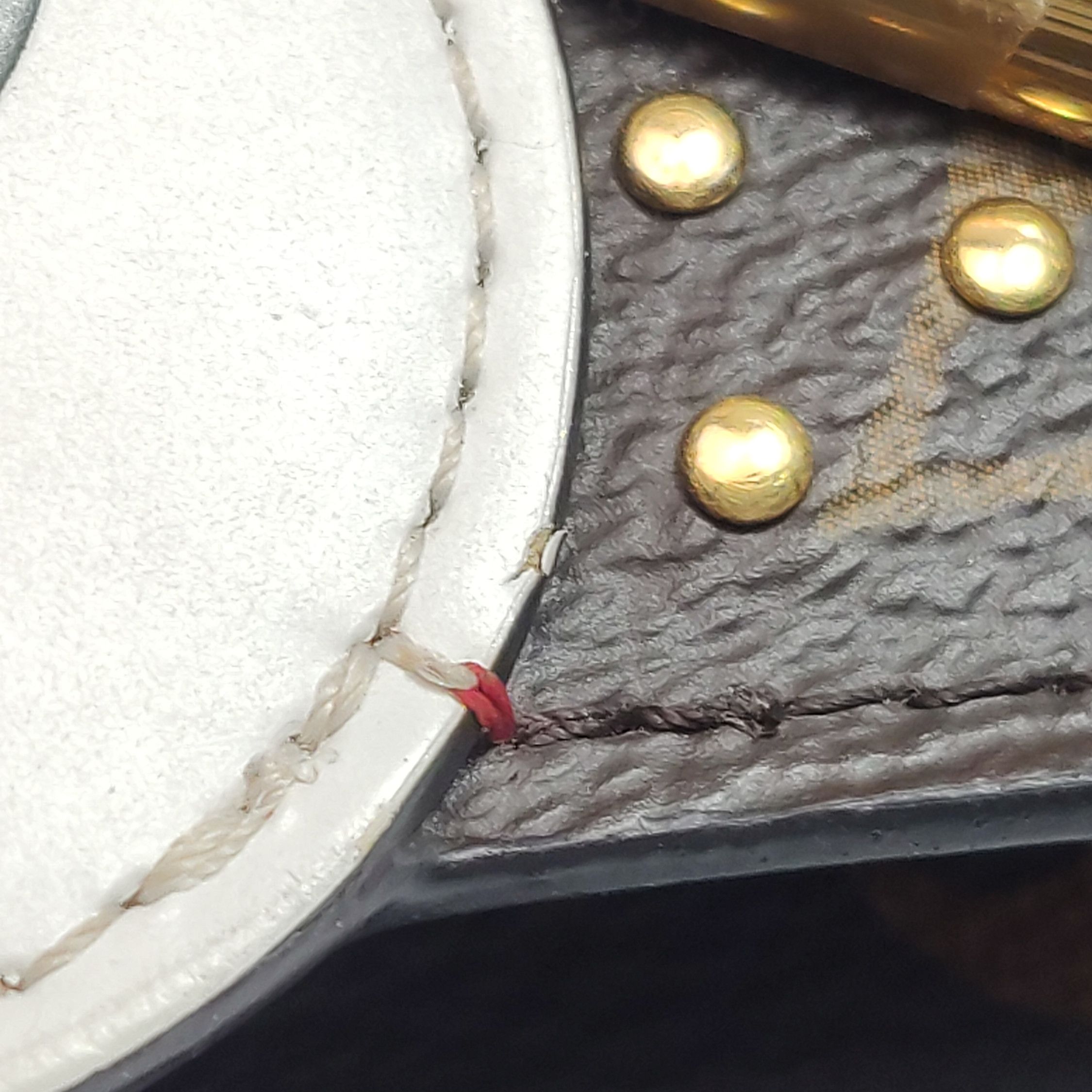 Louis Vuitton Louis Vuitton (LV) Victorine leather colorblock bird patter Size ONE SIZE - 1 Thumbnail