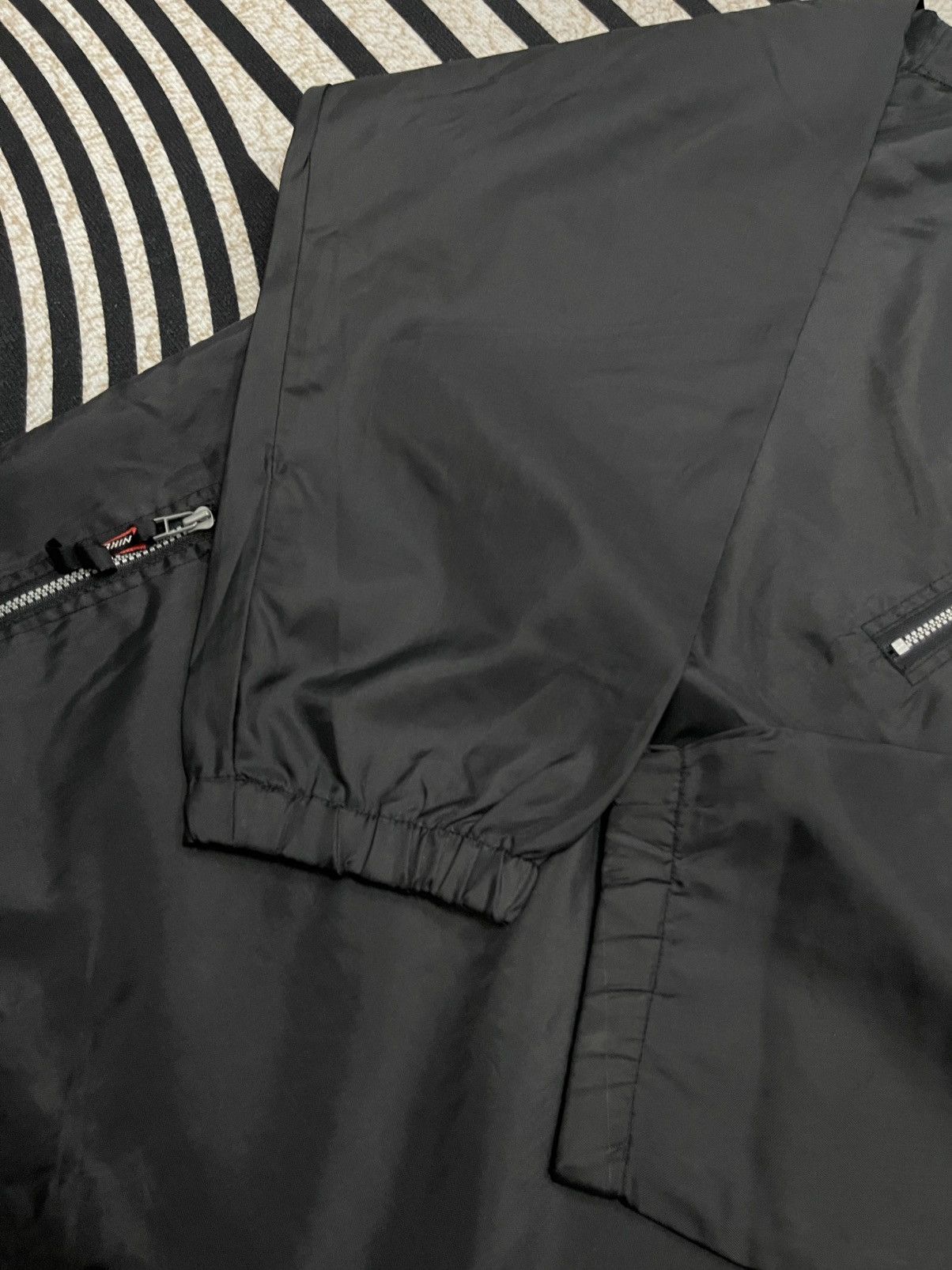 Nike × Vintage 90s NIKE EMBROIDERED LOGO HALF ZIPPER JACKET Size US L / EU 52-54 / 3 - 13 Thumbnail