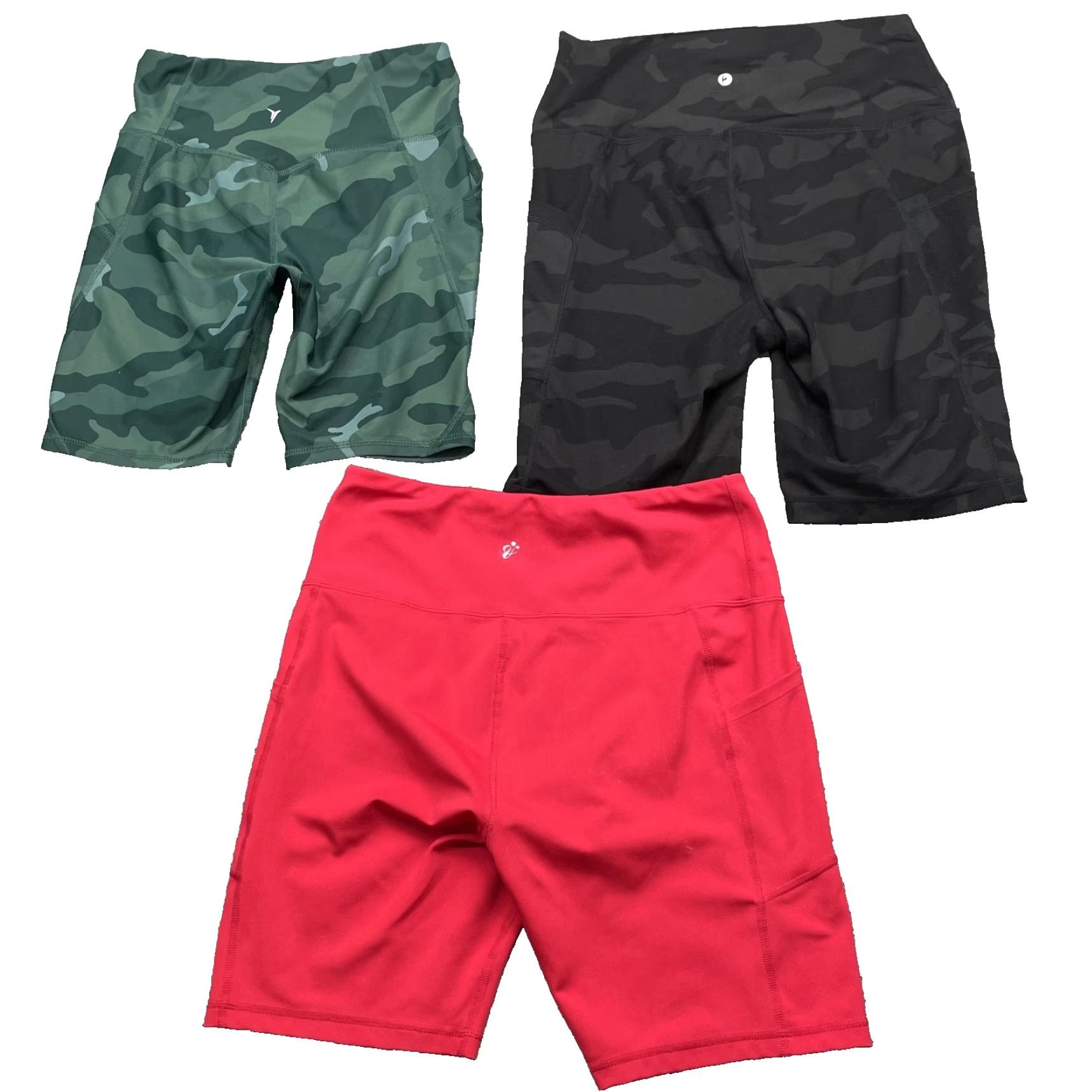 Old Navy VINTAGE Compression Shorts LOT (3) Women L/XL Mix Brand Y2k Biker Sport Running Training Size 36" / US 14 / IT 50 - 2 Thumbnail