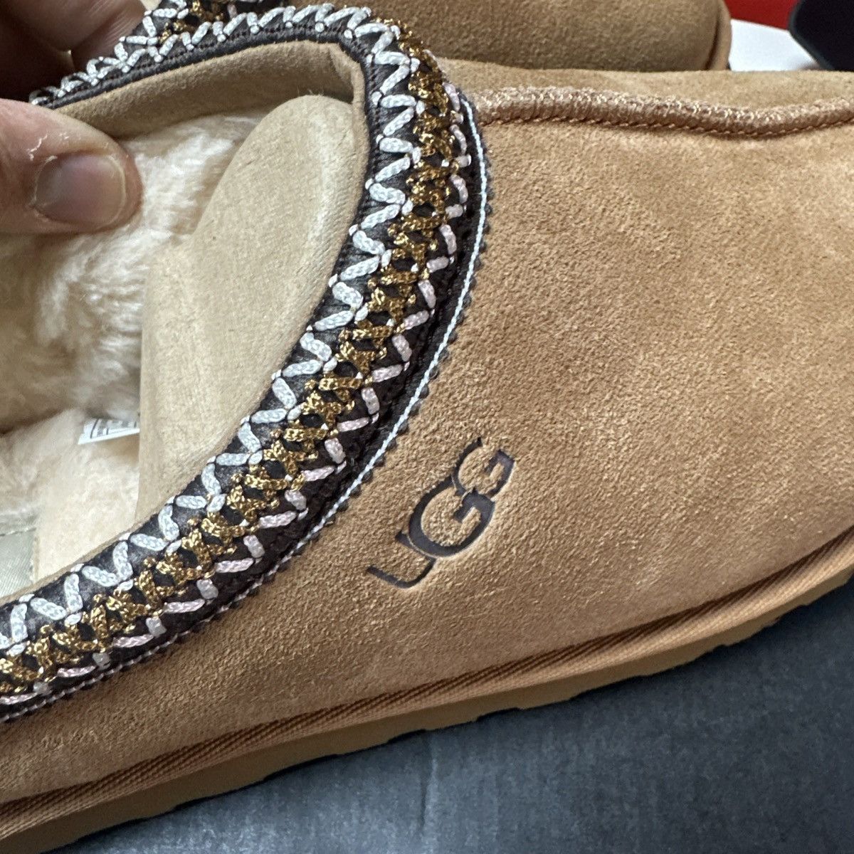 Ugg New Ugg Tasman Chestnut Mens 5950 Size US 11 / EU 44 - 9 Thumbnail