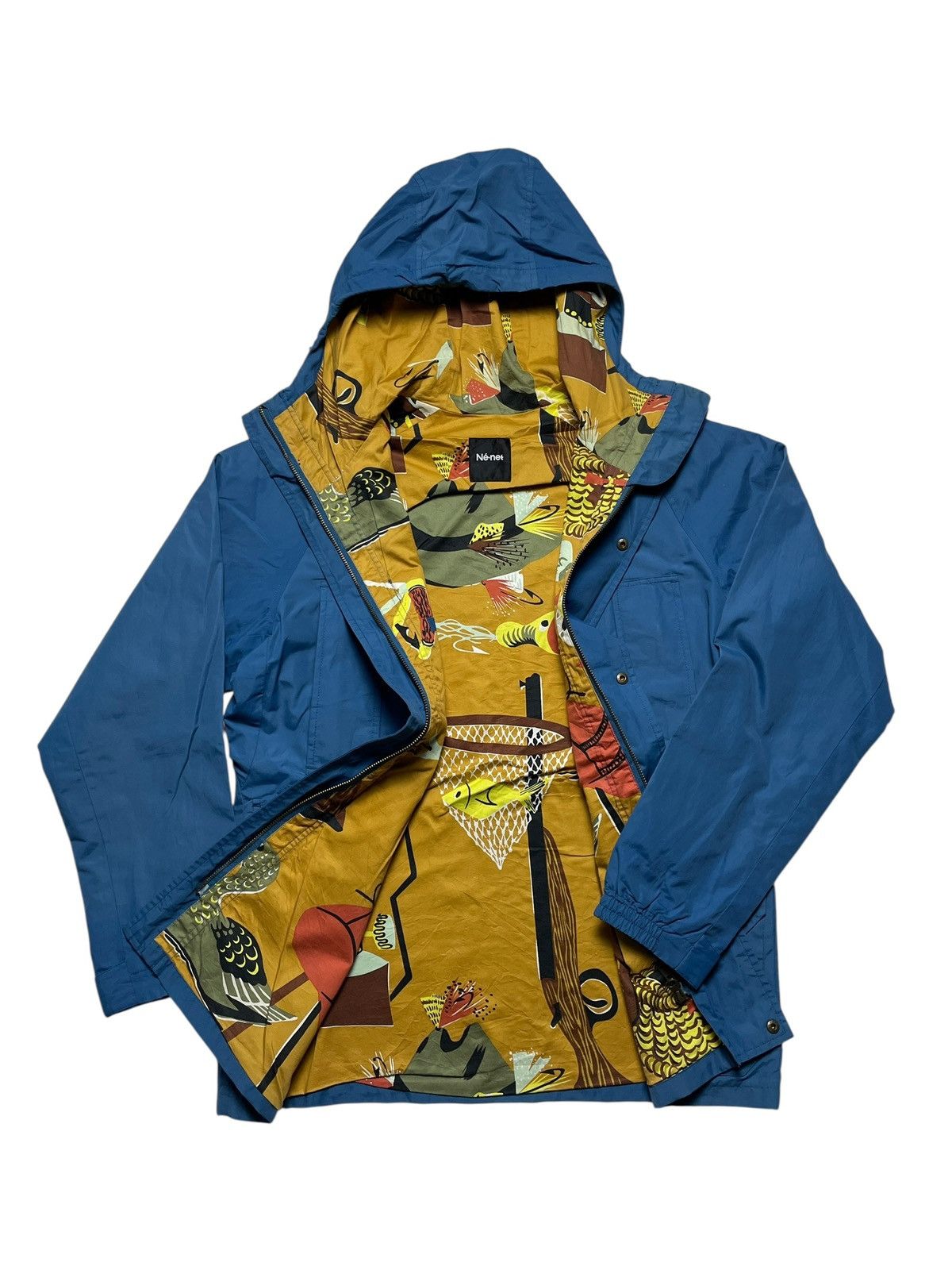Issey Miyake Net-Net Parka Linning Pattern AOP Jacket Size US L / EU 52-54 / 3 - 2 Thumbnail