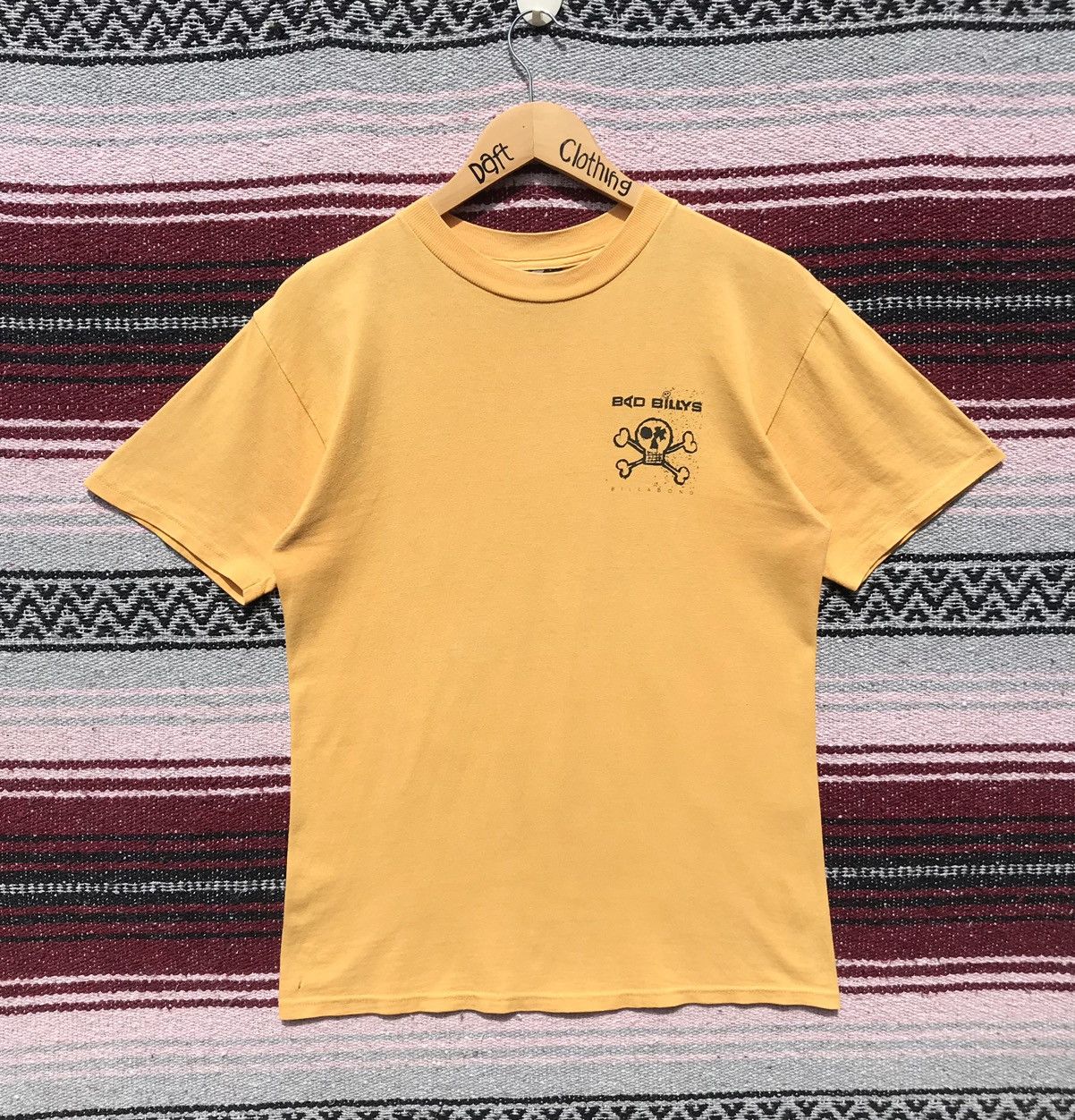 Billabong × Vintage Vintage Billabong Bad Billys Shirt Surfboads SunFaded Size US S / EU 44-46 / 1 - 2 Thumbnail