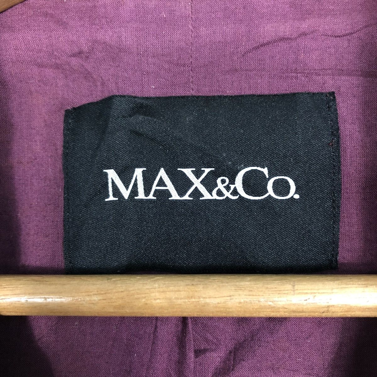 Japanese Brand 🔥VINTAGE CROPPED BIKER LEATHER JACKET MAX & CO Size S / US 4 / IT 40 - 19 Thumbnail