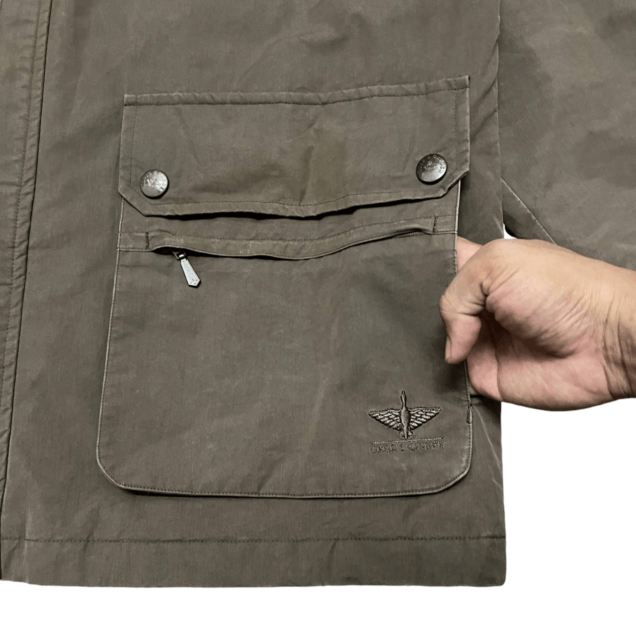 Japanese Brand Vintage Goose & Gander Jacket Hidden Hood Size US L / EU 52-54 / 3 - 6 Thumbnail