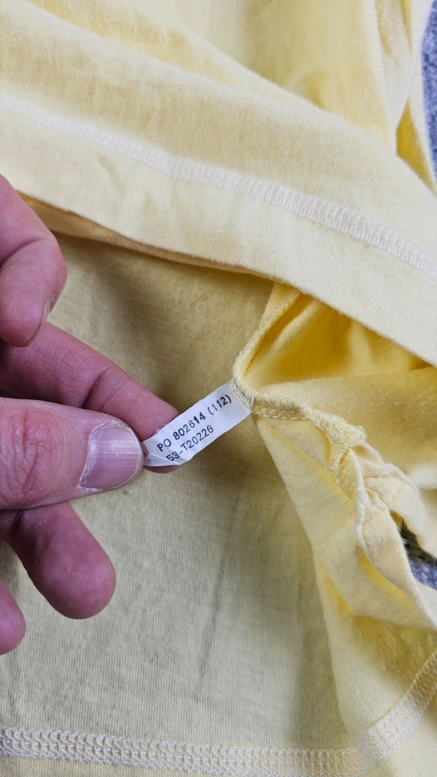 Tommy Bahama Tommy Bahama Relax Vintage Pocket Tee Yellow Cotton Macau XL Size US XL / EU 56 / 4 - 8 Thumbnail