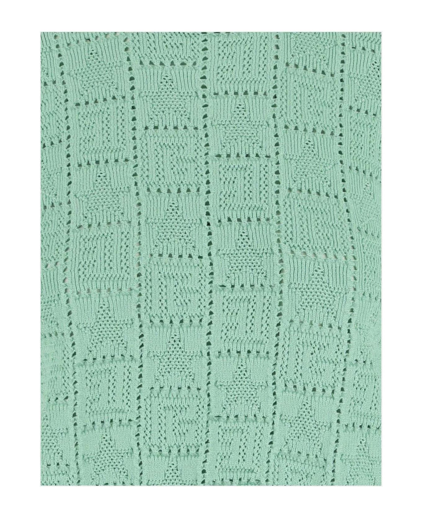 Balmain o1y0625 Sweater in Green Size M / US 6-8 / IT 42-44 - 3 Thumbnail
