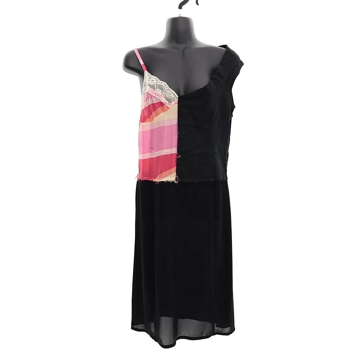 Comme des Garcons Rei Kawakubo CDG Tricot colorblocked cami dress 3-material Size S / US 4 / IT 40 - 9 Thumbnail