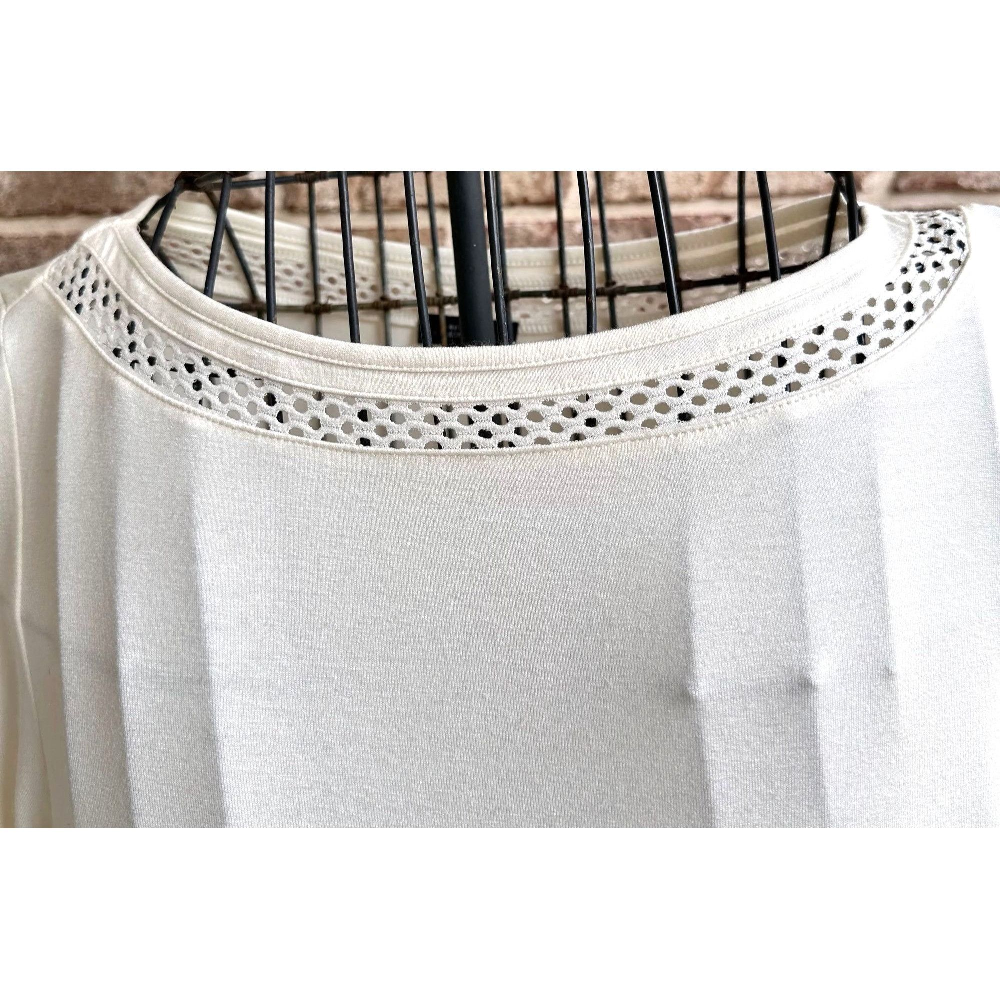 J. Jill J Jill Dress XS Extra Small Cream Work Casual Church Open C Size XS / US 0-2 / IT 36-38 - 10 Thumbnail