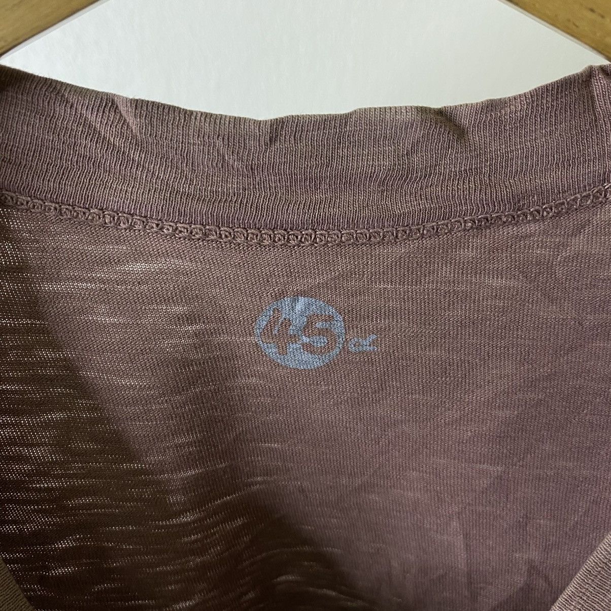 45rpm 55 Rpm Spell Out Brown T Shirt Size US S / EU 44-46 / 1 - 3 Thumbnail