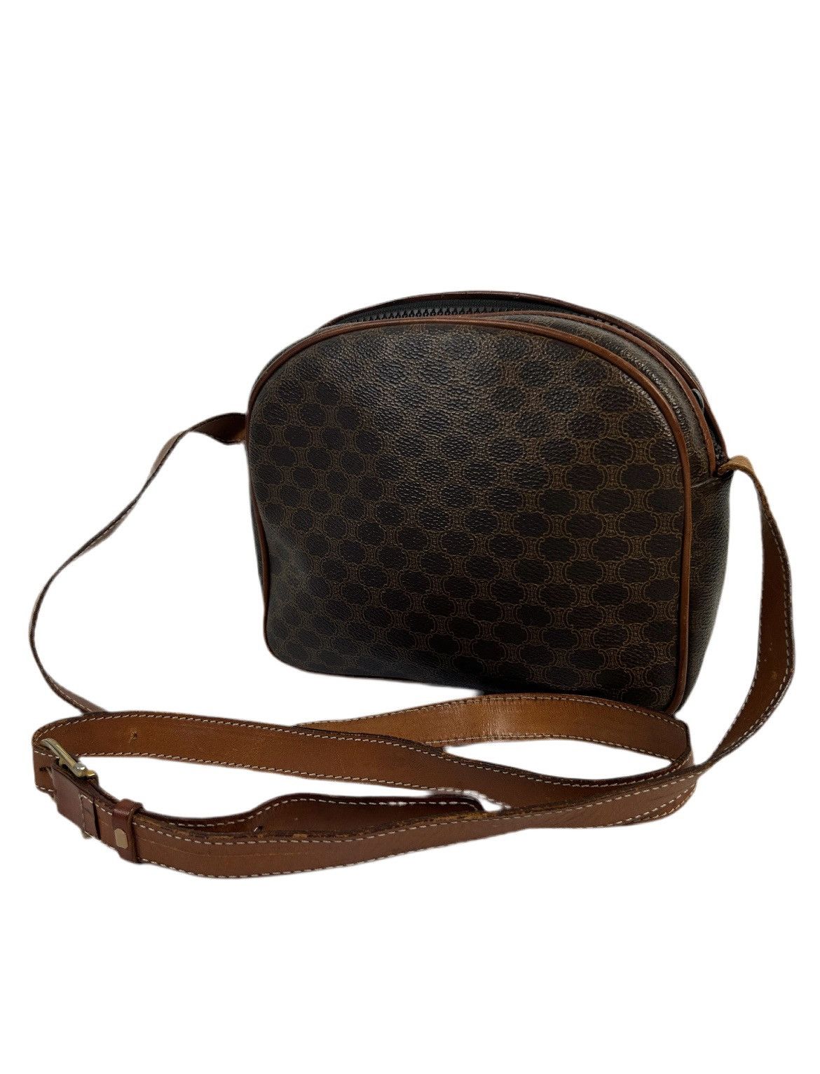 Celine Celine Macadam Leather Bow Crossbody Bag Size ONE SIZE - 2 Thumbnail