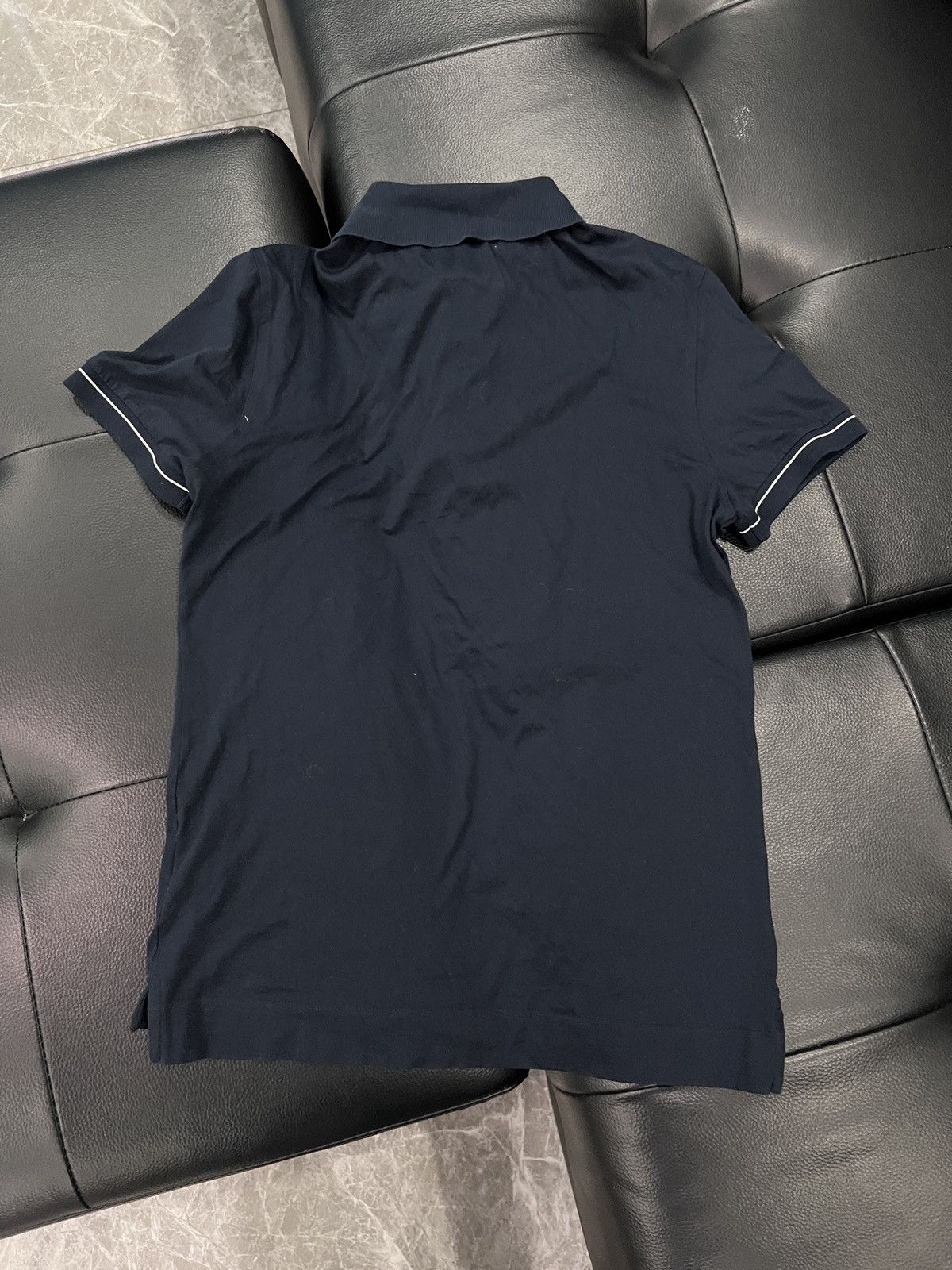 Ermenegildo Zegna Ermenegildo Zegna Short Sleeve Polo Shirt Size US XS / EU 42 / 0 - 2 Thumbnail