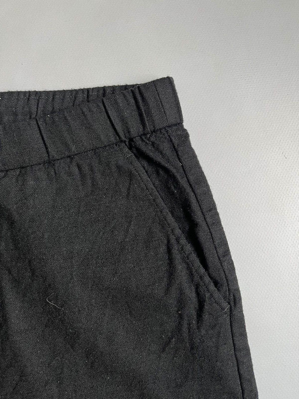 Barena Venezia × Japanese Brand BARENA Venezia Unisex Black Wool Pocket Trousers Size 34" / US 12 / IT 48 - 4 Thumbnail