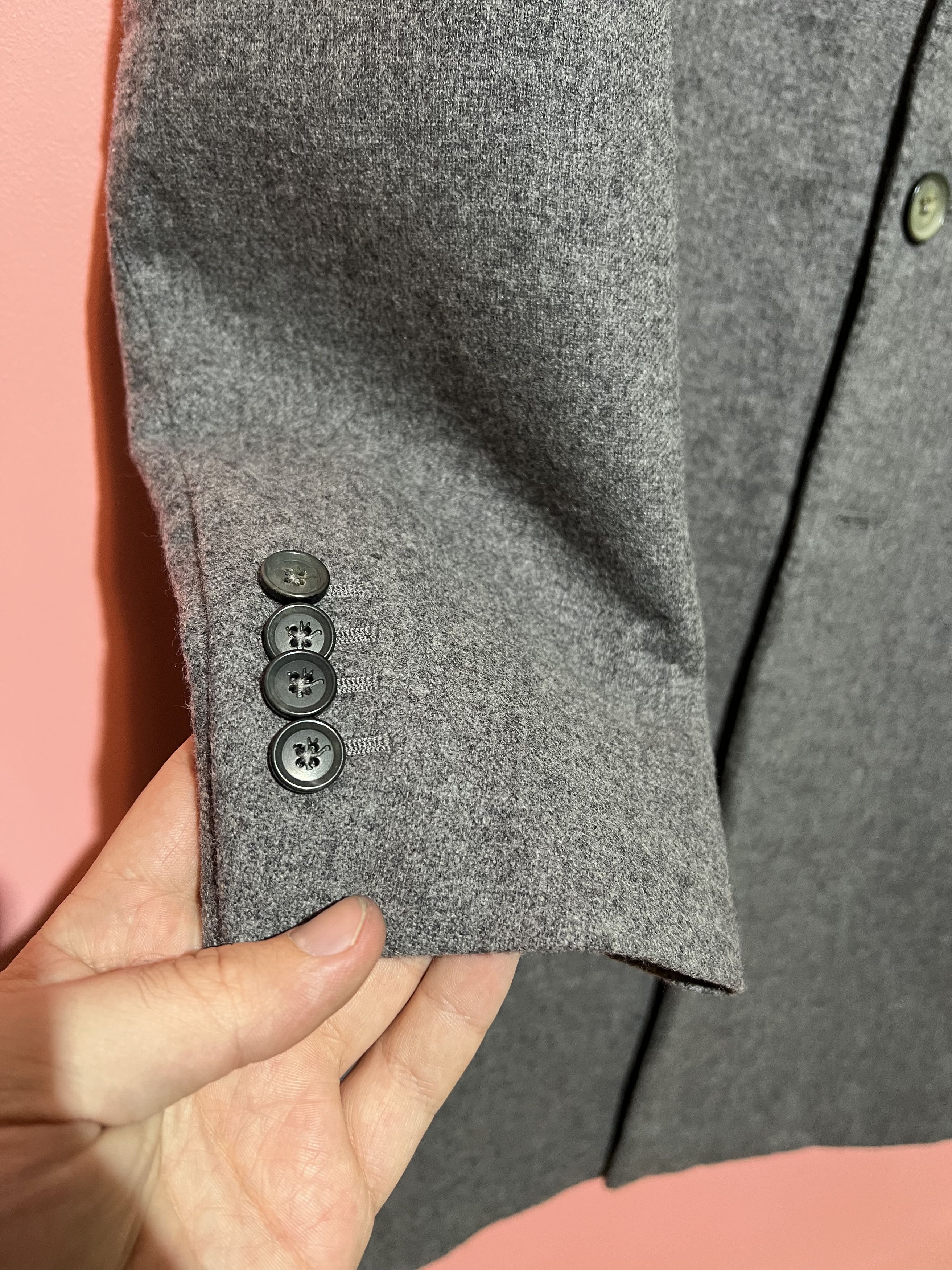 Isaia Isaia Napolii designer Italy Coat luxury wool limited Size US L / EU 52-54 / 3 - 9 Thumbnail