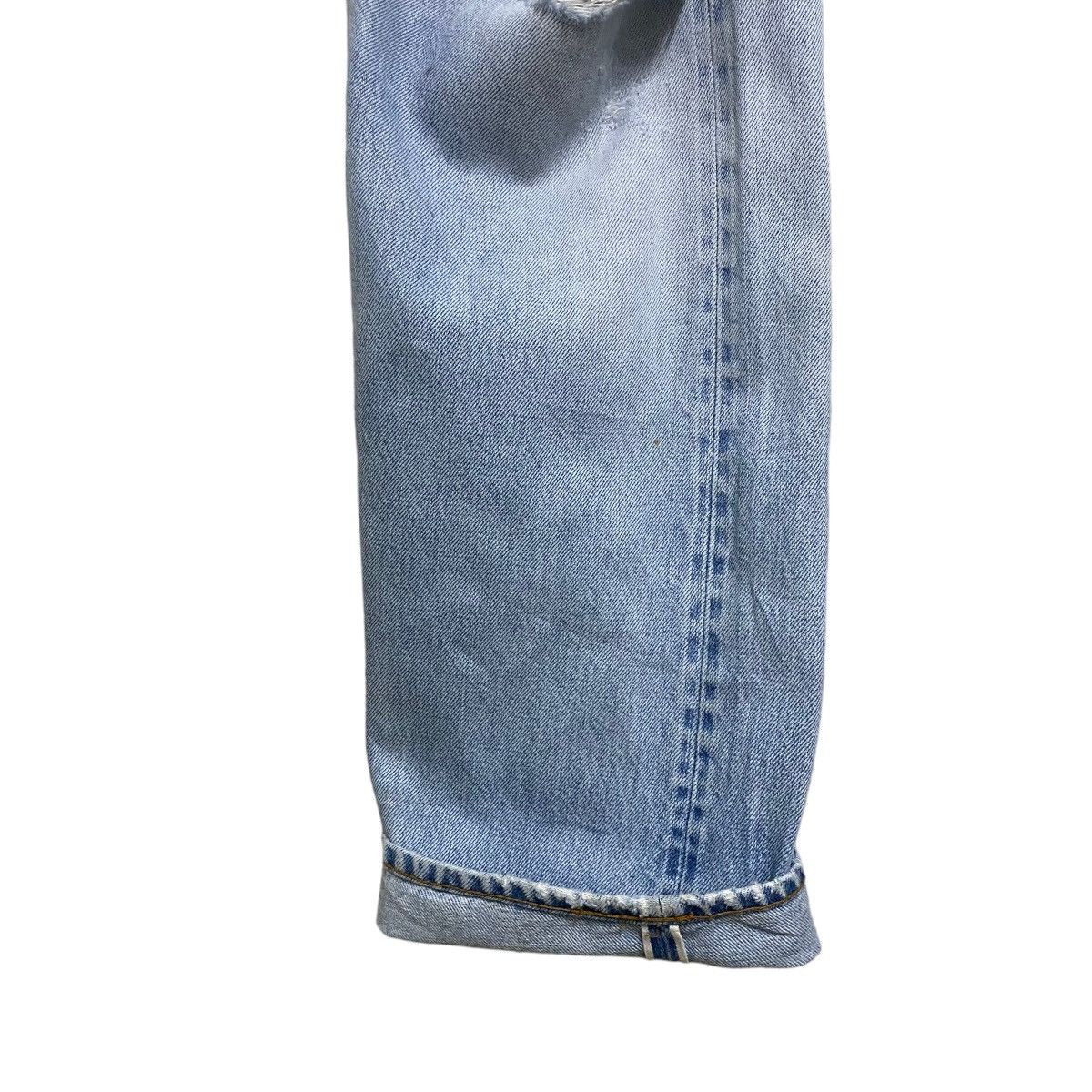 Levi's Vintage Levis 501 Redline Thrashed Jeans Button6 Size US 34 / EU 50 - 12 Thumbnail