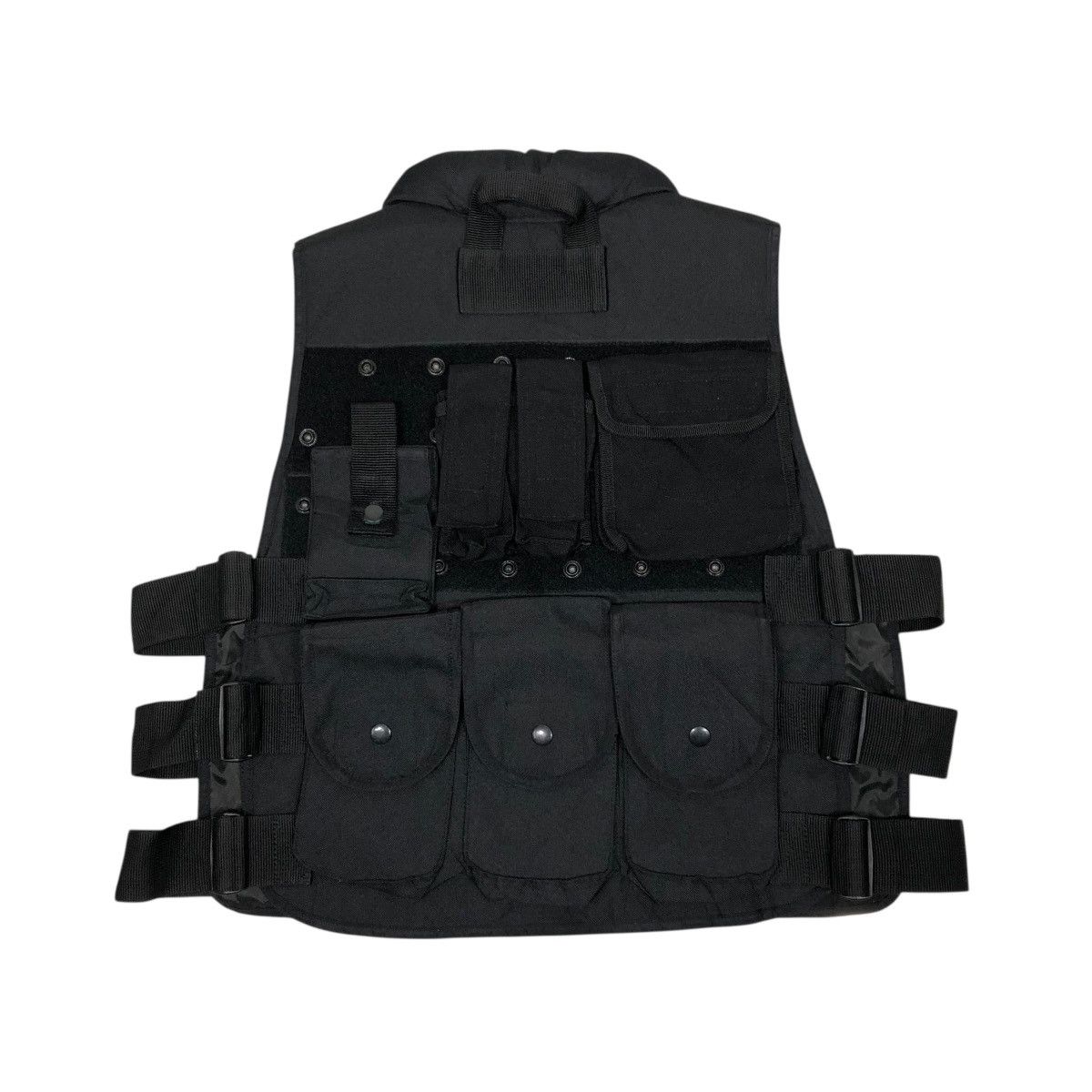 Japanese Brand 🔥VINTAGE VEST UTILITY CARGO MULTI POCKET SWAT RARE STYLE Size US M / EU 48-50 / 2 - 2 Thumbnail