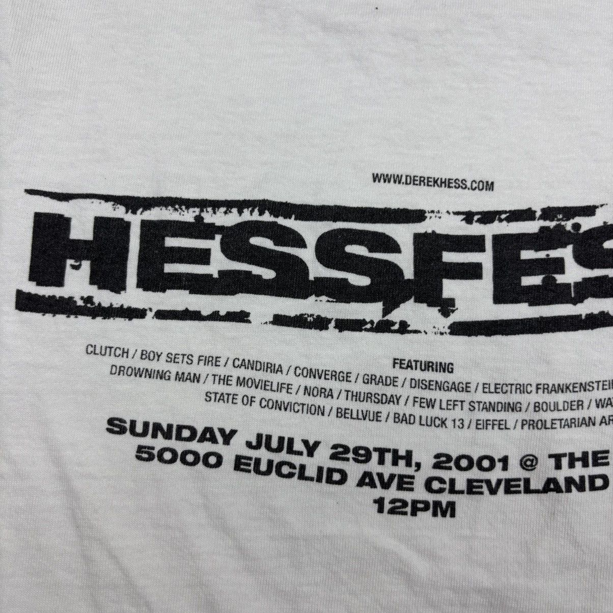 Band Tees HessFest 2 – Derek Hess Fest tee from 2001 Size US L / EU 52-54 / 3 - 6 Thumbnail