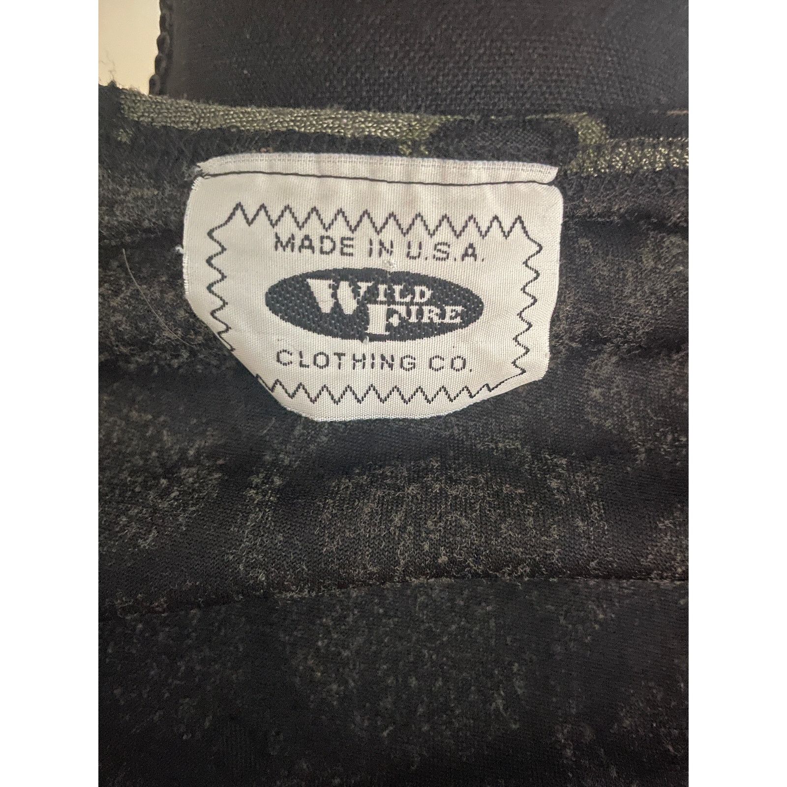 Vintage VTG Wild Fire Clothing Co Geometric Print Top Mesh Cut Outs Size S / US 4 / IT 40 - 4 Thumbnail