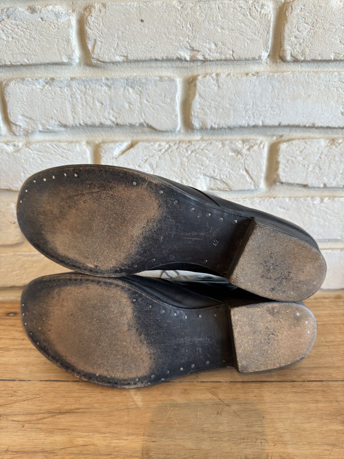 A1923 A1923 - A DICIANNOVEVENTITRE KANGAROO ANKLE BOOT Size US 9 / EU 42 - 4 Thumbnail