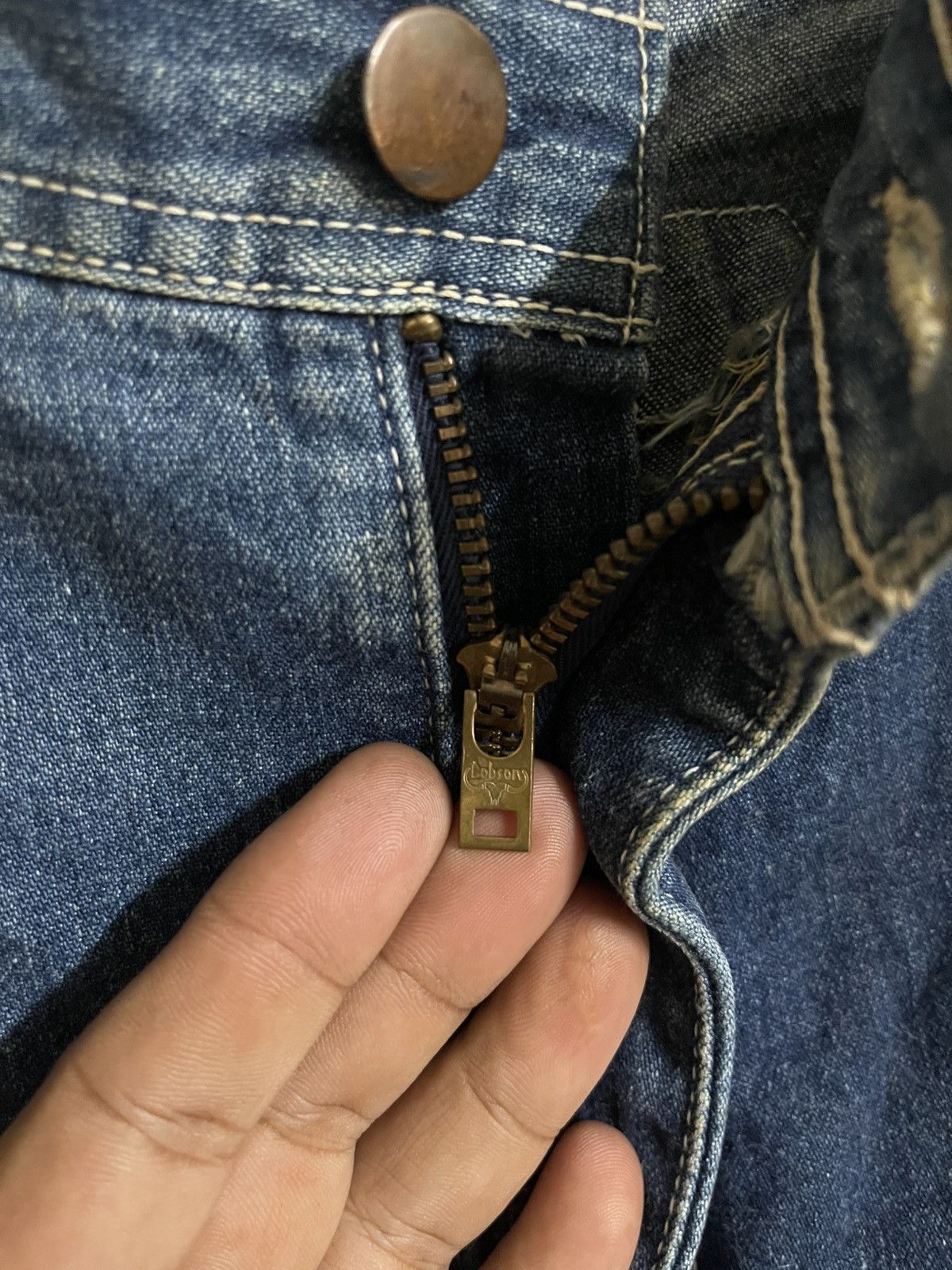 Vintage Vintage 60’s Carpenter Pants W33 L42 Buckle Back by Bobson Size US 33 - 13 Thumbnail