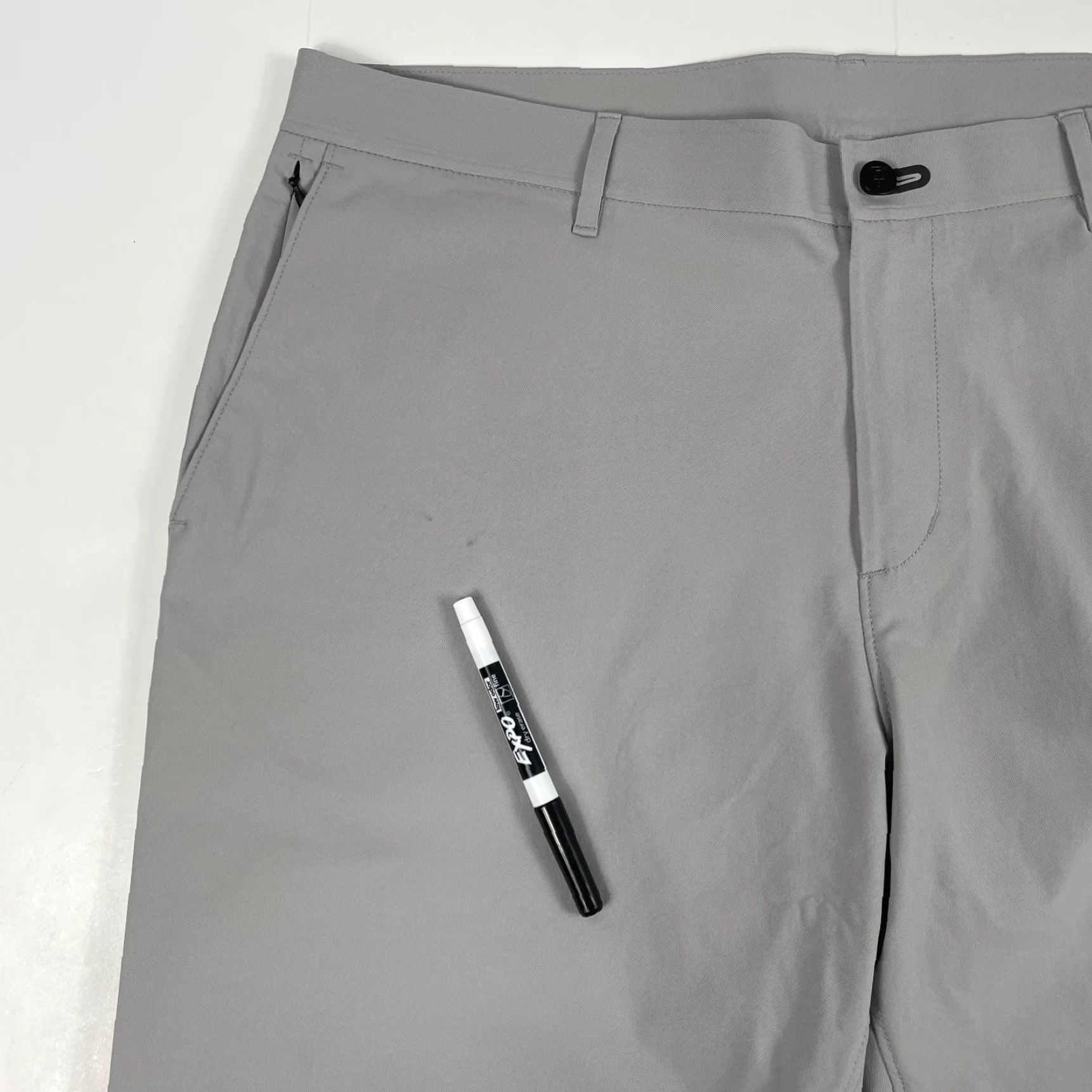 Vintage Public Rec Pants Mens 38 x 30 Gray Gamechanger 5 Pocket Straight Leg Tech Golfer Pants Size US 38 / EU 54 - 2 Thumbnail