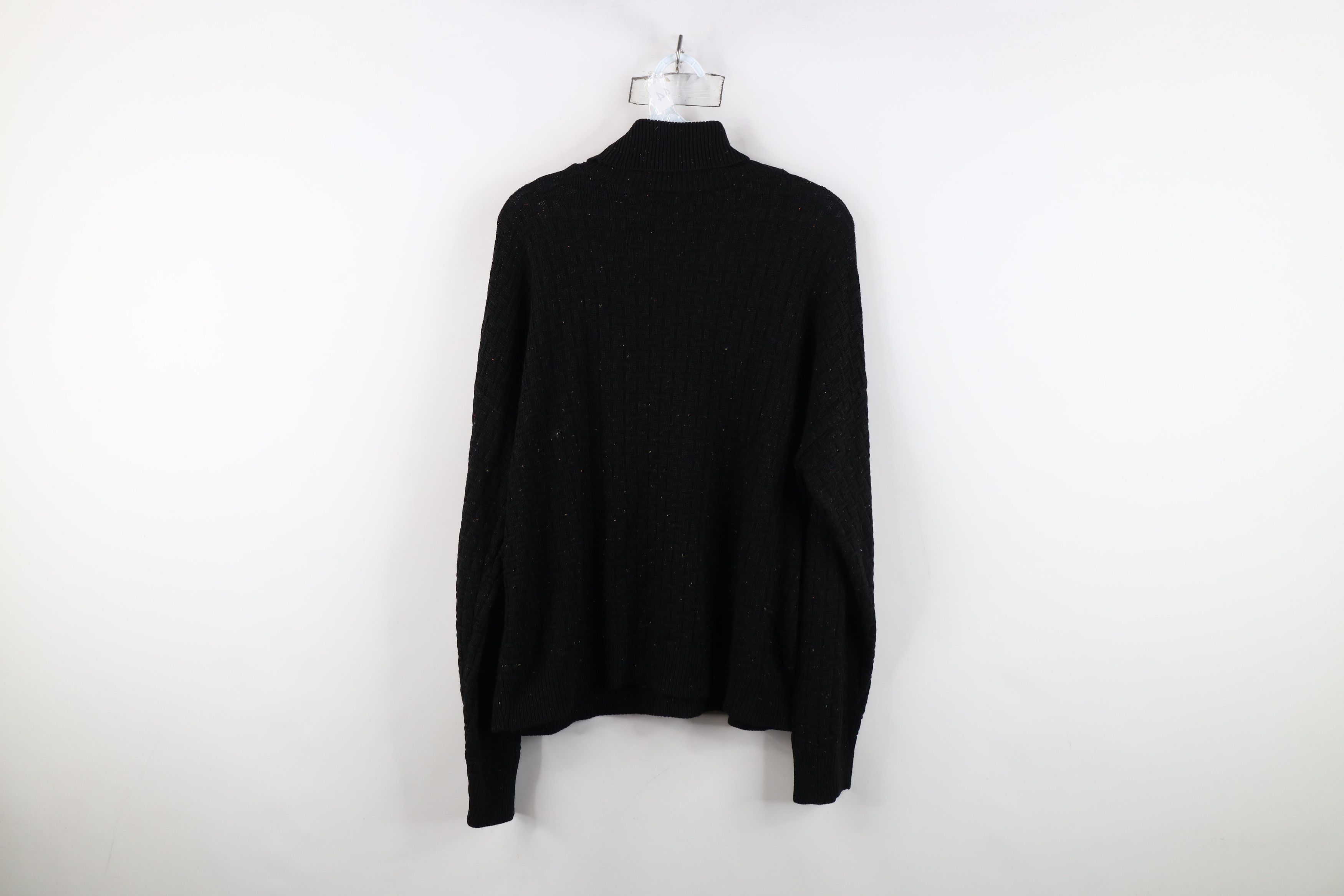 Vintage Vintage 90s Streetwear Fleck Knit Turtleneck Sweater USA Size US L / EU 52-54 / 3 - 13 Thumbnail