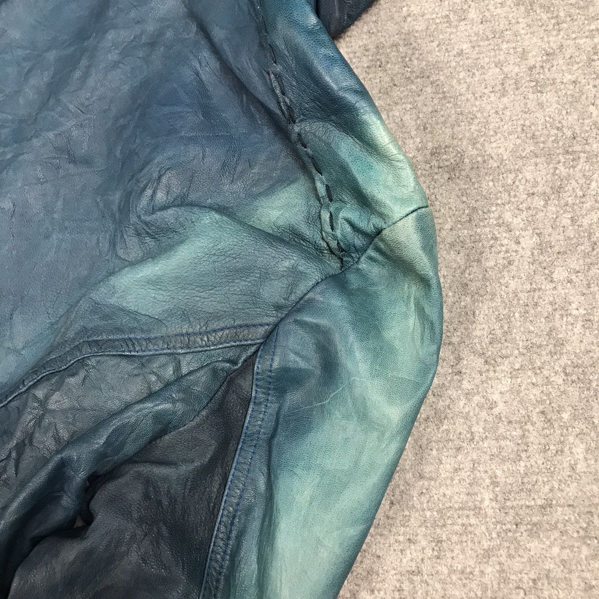 14th Addiction 14th Addiction Ifsixwasnine Style Leather Faded Jacket Size US S / EU 44-46 / 1 - 13 Thumbnail
