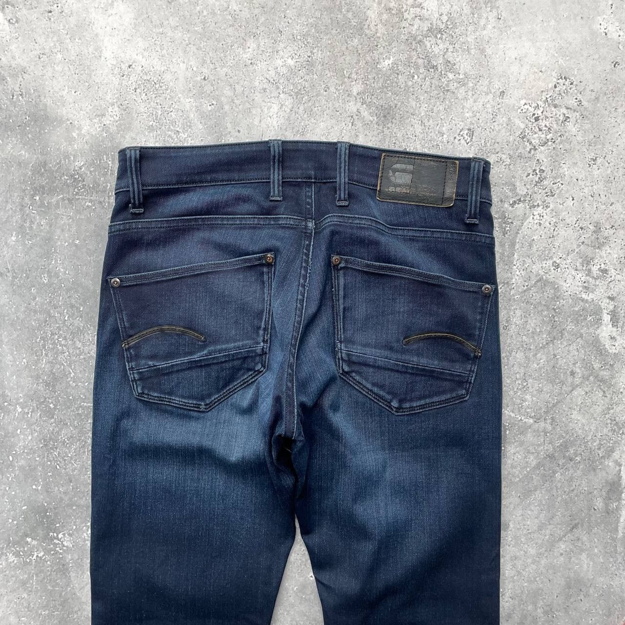 G-Star G-Star Raw Revend Super Slim Stretch Jeans Blue Dark Aged Size US 32 / EU 48 - 18 Thumbnail