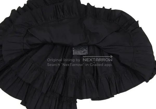 Comme des Garcons Comme Des Garcons size S Black Retro Design Skirt Size 25" / US 0 / IT 36 - 8 Thumbnail
