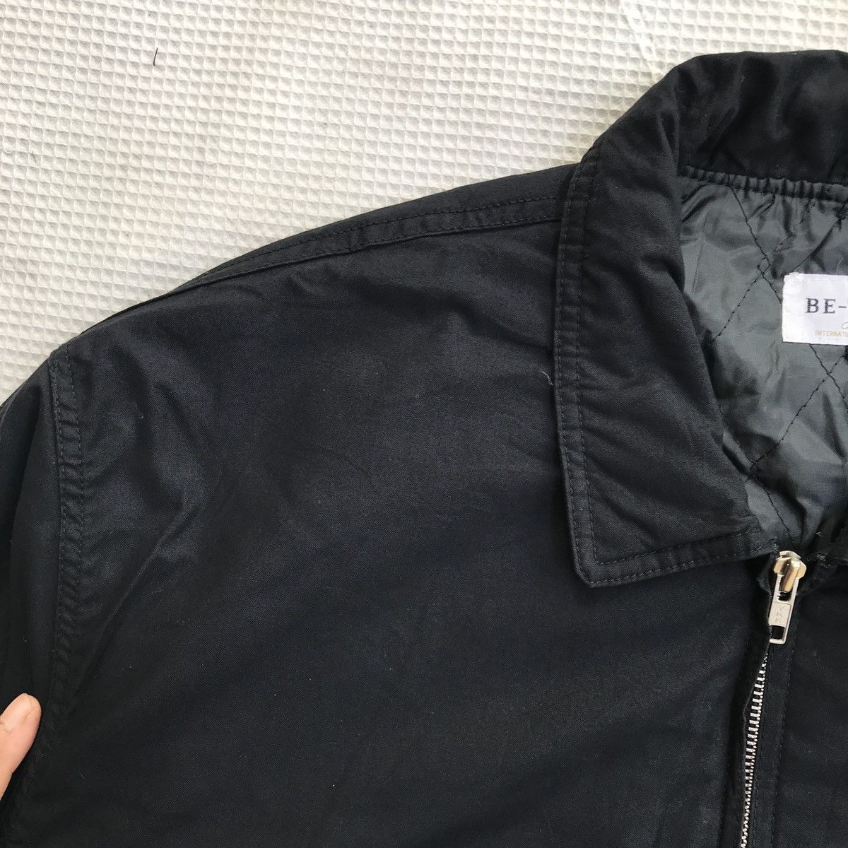 Le Grande Bleu (L.G.B.) 90s Goodsports be-first Racing Varsity Jacket Size US XL / EU 56 / 4 - 14 Thumbnail