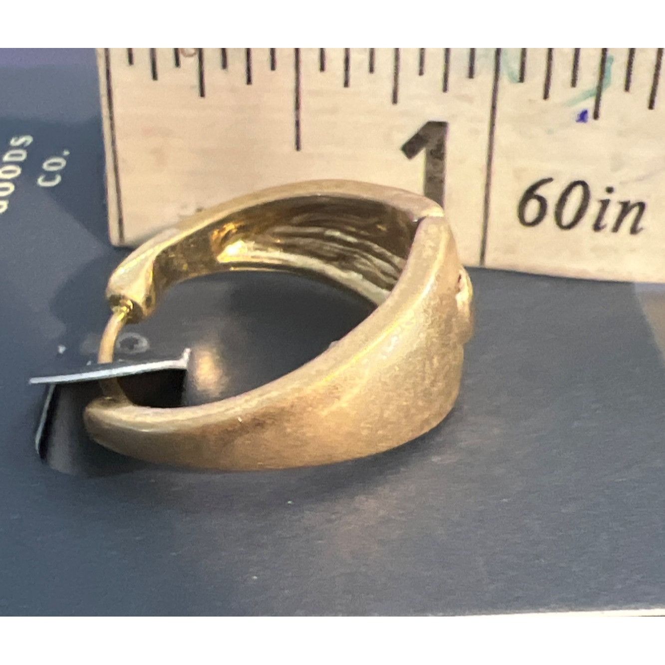 Other Universal Thread 3 Pair Gold Tone Earrings Pierced Hoops Nic Size ONE SIZE - 5 Thumbnail