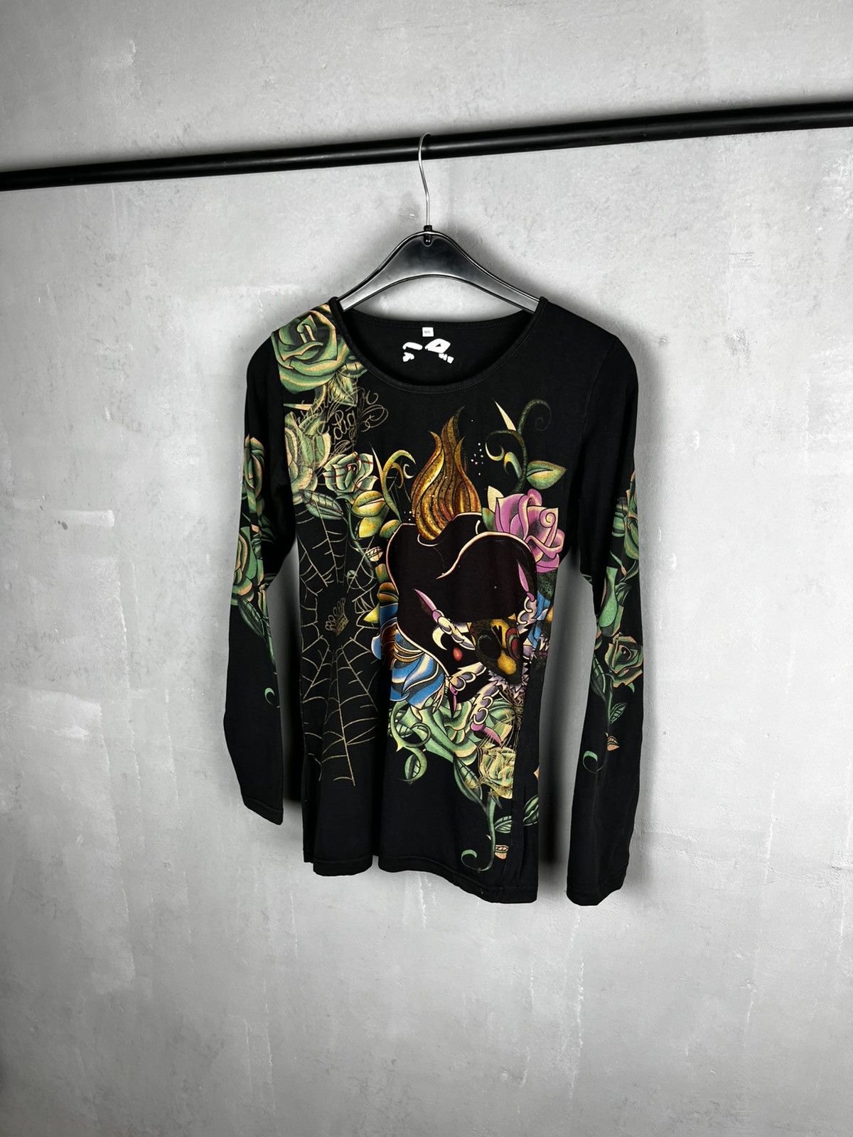 Christian Audigier Christian audigier long sleeve vintage size L Size M / US 6-8 / IT 42-44 - 3 Thumbnail