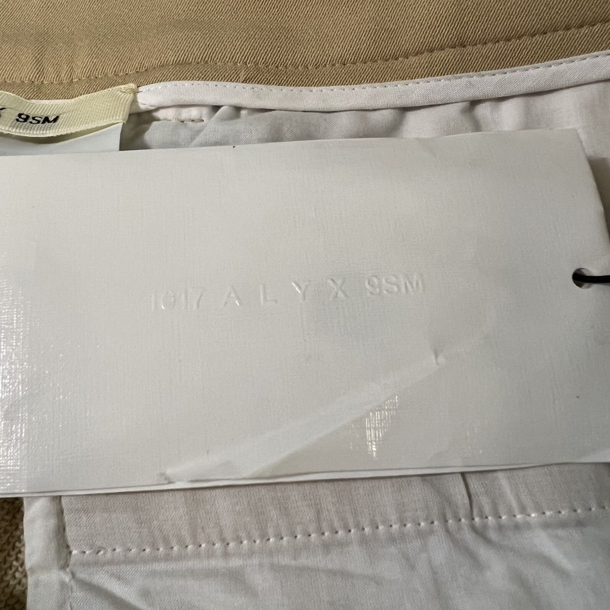 1017 ALYX 9SM Crescent Buckle Dress Pants Champagne Size US 38 / EU 54 - 8 Thumbnail