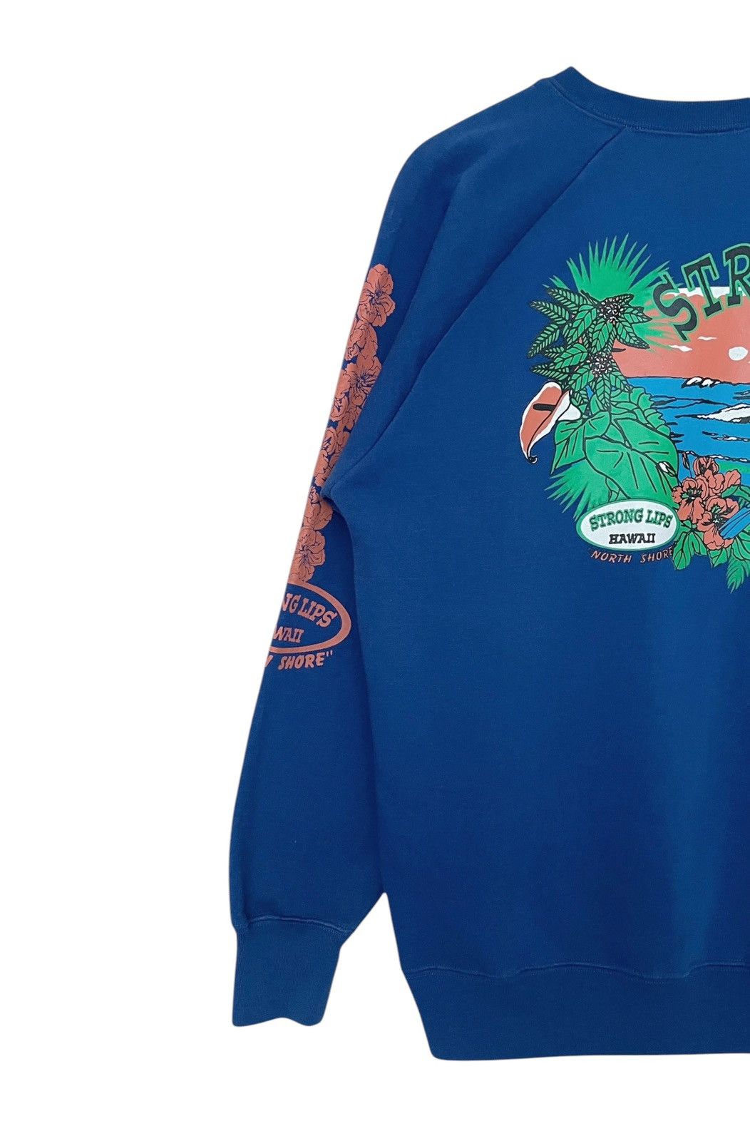 Vintage Vintage Brand Strong Lips Hawai Sweatshirt 2000s Size US L / EU 52-54 / 3 - 5 Thumbnail