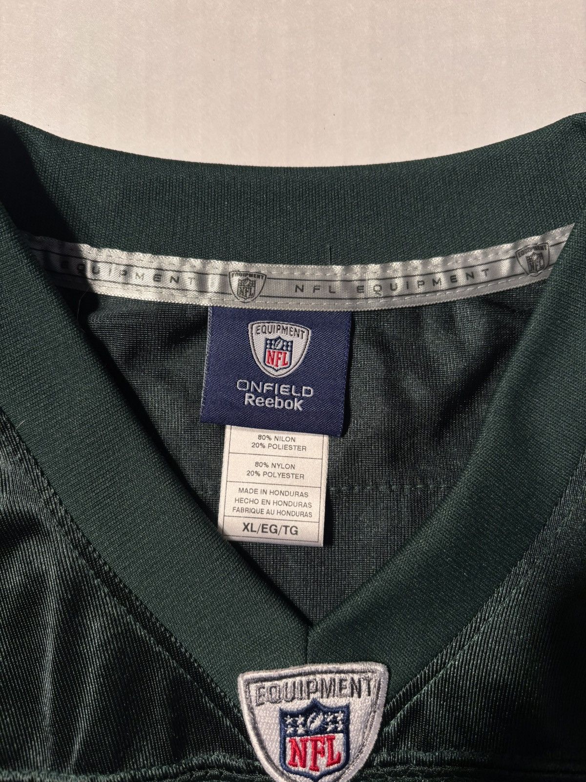 NFL Reebok On Field New York Jets Brett Favre #4 NFL Jersey XL Size US XL / EU 56 / 4 - 5 Thumbnail