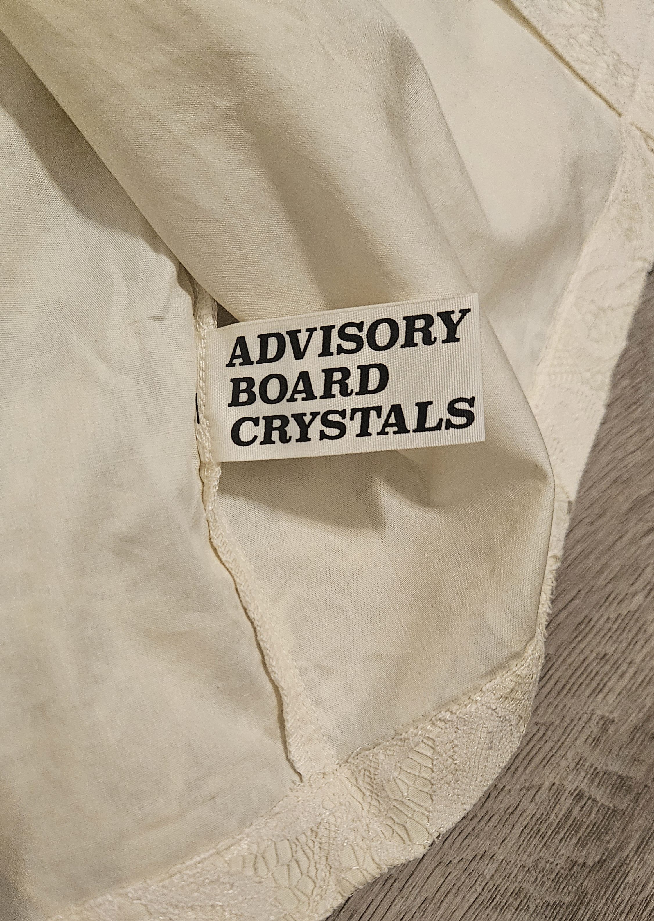 Advisory Board Crystals ABC Pacifist Camp Shirt (SS24) - Ecru Size US S / EU 44-46 / 1 - 7 Thumbnail