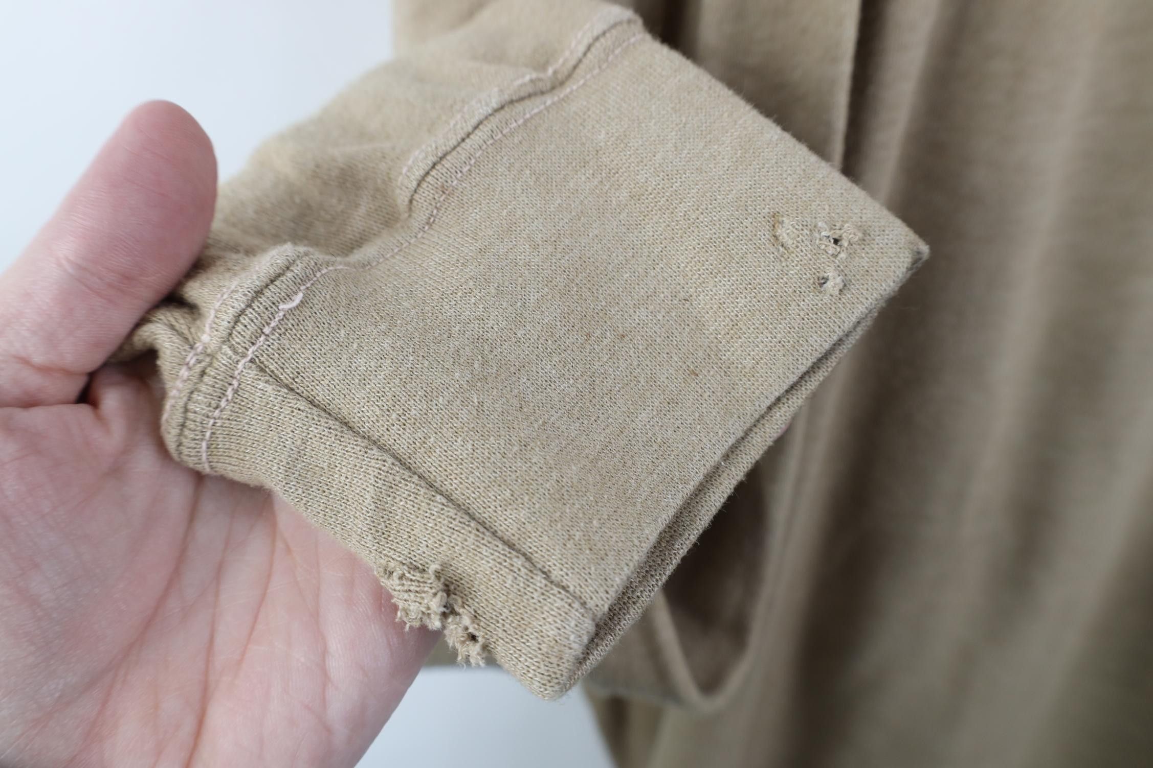 Vintage Vintage 90s Streetwear Oversized Baggy Mock Neck T-Shirt Size US XL / EU 56 / 4 - 5 Thumbnail
