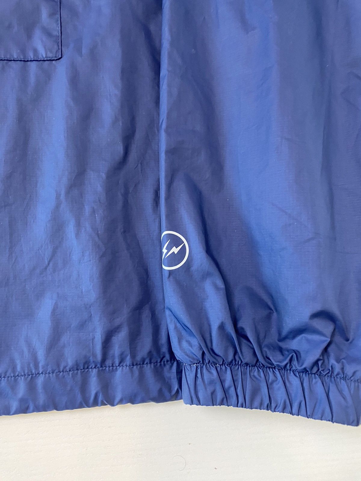 Nike DESCRIPTION Nike x Fragment windbreaker, size XL, blue used Size US XL / EU 56 / 4 - 2 Thumbnail