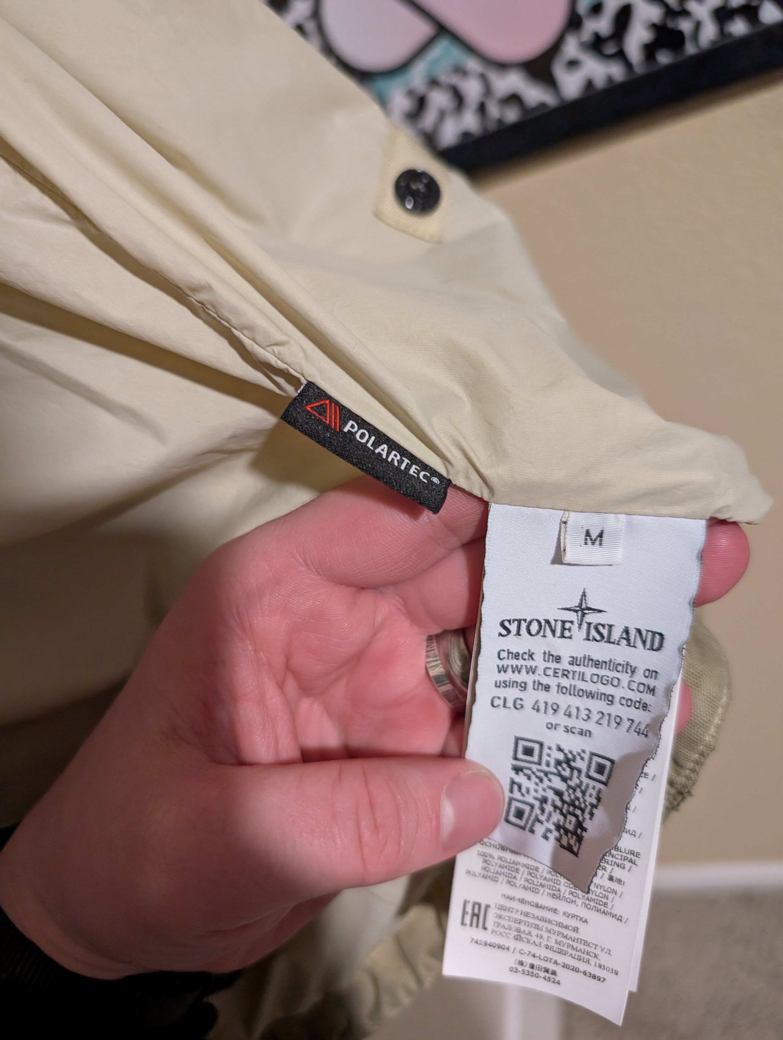 Stone Island Shadow Project Ren-Mesh Jacket with Polartec® Alpha Size US M / EU 48-50 / 2 - 6 Thumbnail