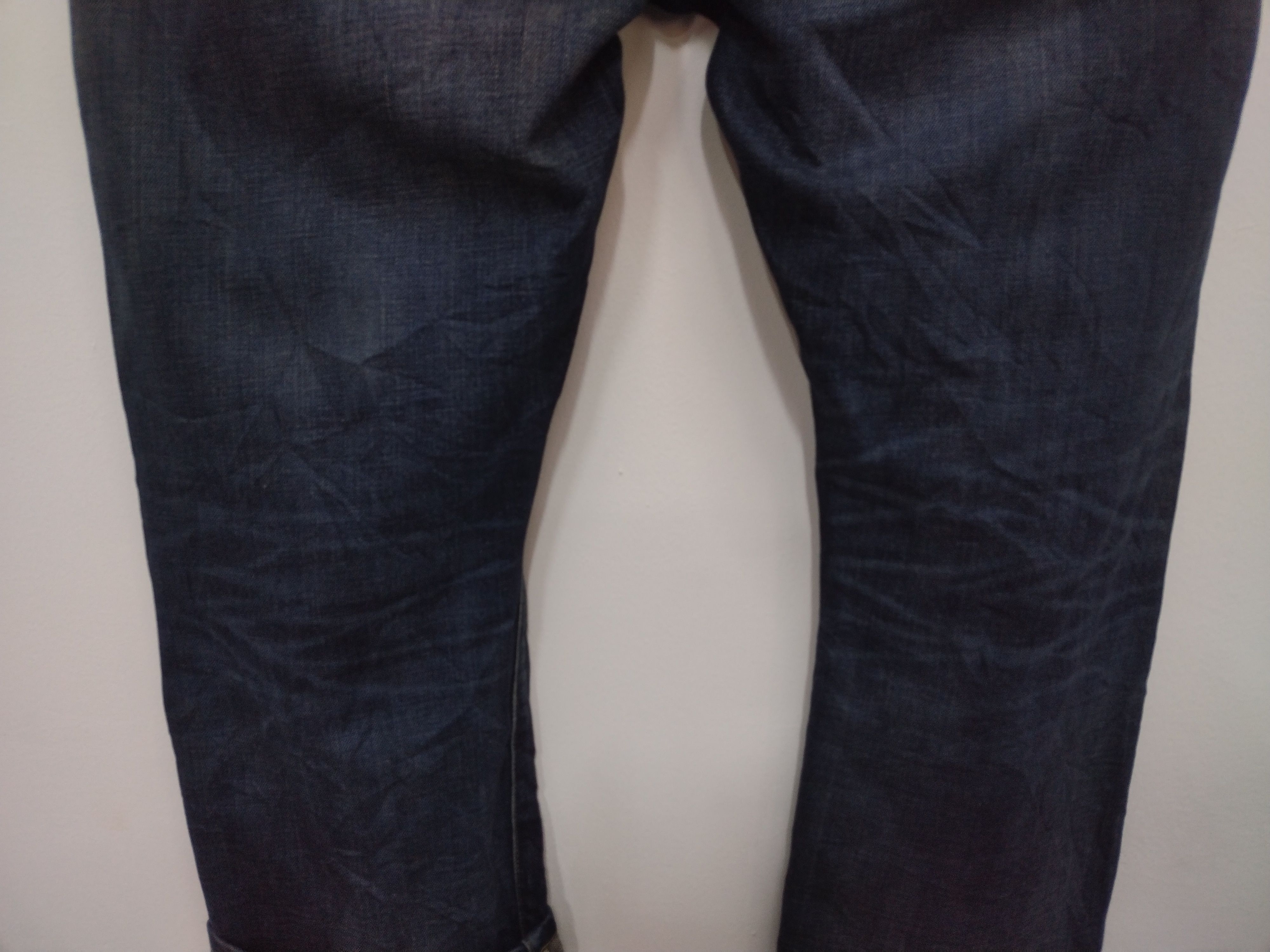 Japanese Brand × Jun Takahashi × Uniqlo Big Size SELVEDGE Uniqlo Nice Faded Patina Regular Fit Jeans Size US 40 / EU 56 - 8 Thumbnail