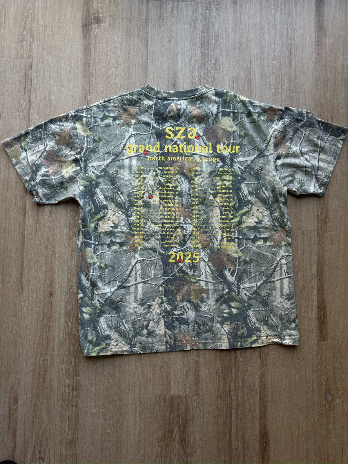 Kendrick Lamar SZA “I LOVE ❤️ SZA” Grand National Tour T-Shirt Size US XXL / EU 58 / 5 - 5 Thumbnail