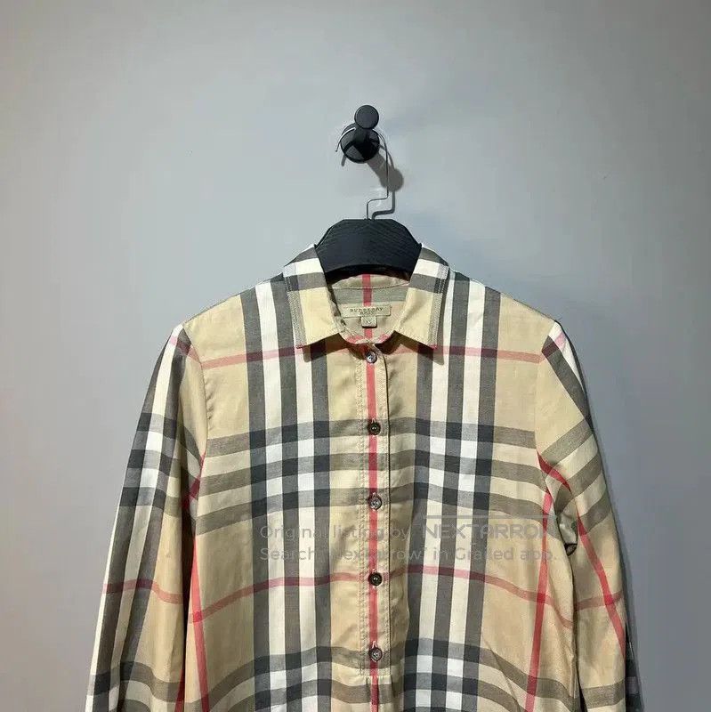 Burberry Burberry Women's Multicolor Cotton Shirt. Size XS / US 0-2 / IT 36-38 - 4 Thumbnail