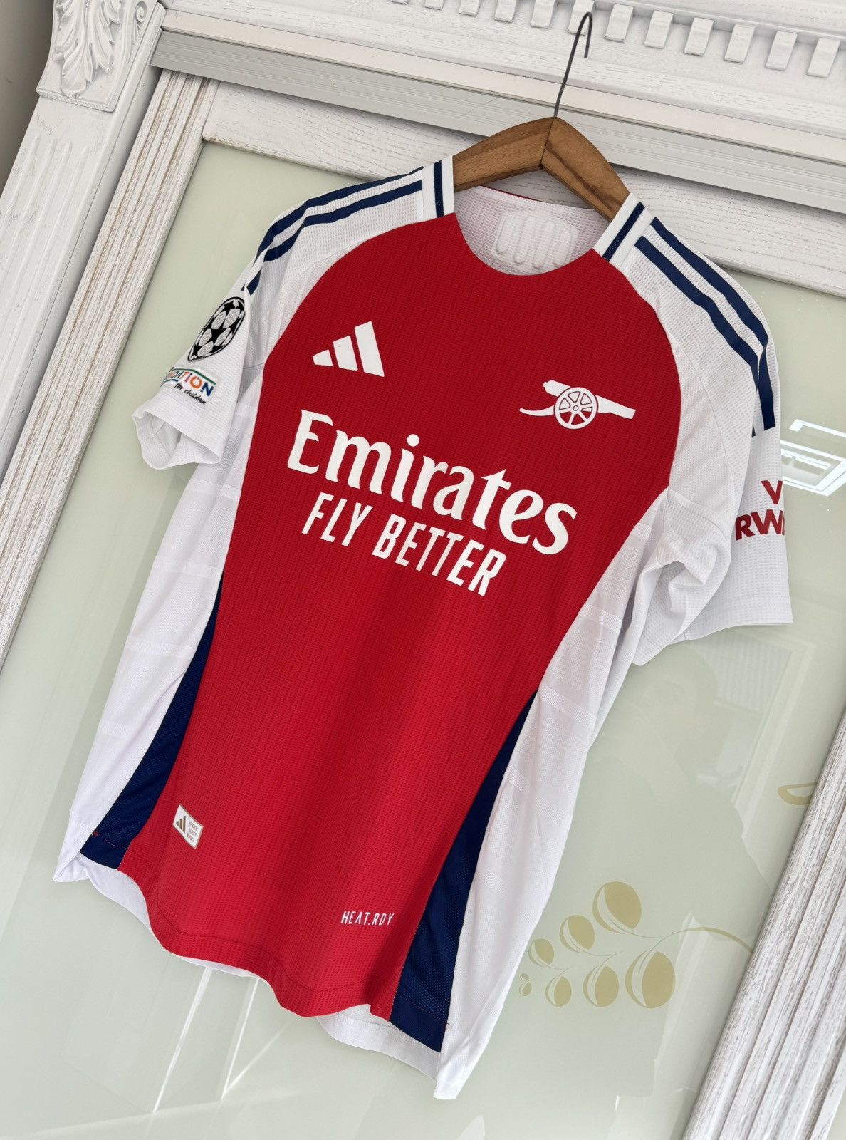 Adidas Rice #41 Arsenal 2024-2025 Home Soccer Jersey Football Shirt Size US M / EU 48-50 / 2 - 3 Thumbnail