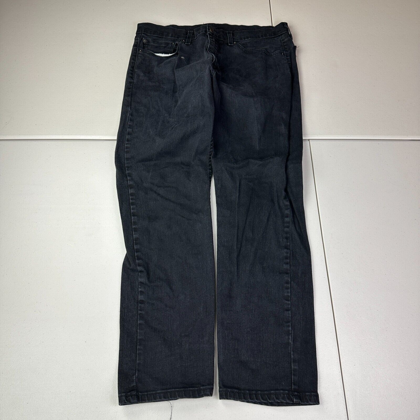 Levi's Levis 505 Regular Fit Straight Leg Jeans *Missing Button* Size US 30 / EU 46 - 4 Thumbnail