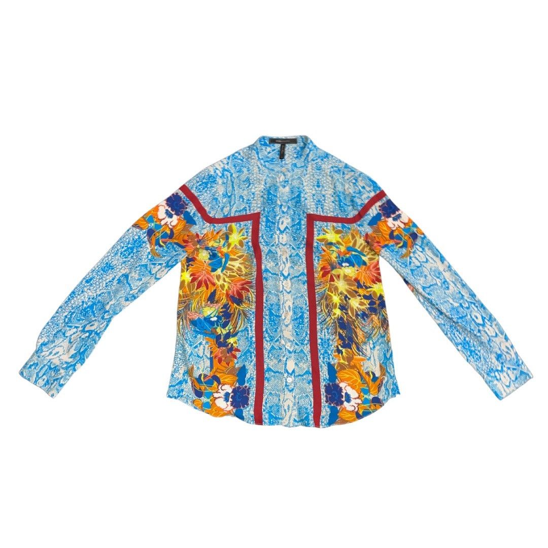 Bcbgmaxazria BCBGMAXAZRIA Snake floral Blouse Long sleeve XS boho hippy Size XS / US 0-2 / IT 36-38 - 1 Thumbnail