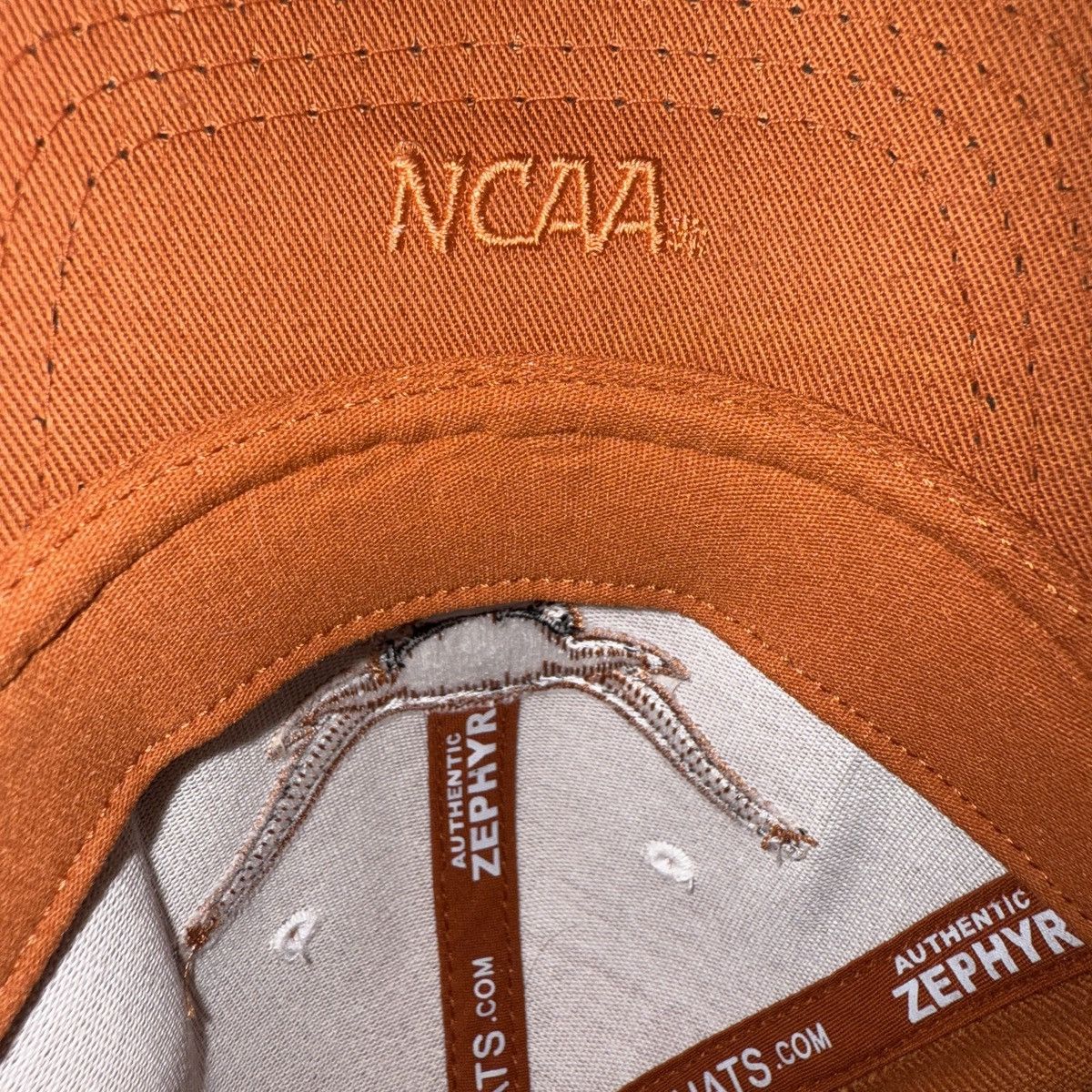 NCAA × Vintage Orange Texas Longhorns fitted hat Size ONE SIZE - 9 Thumbnail